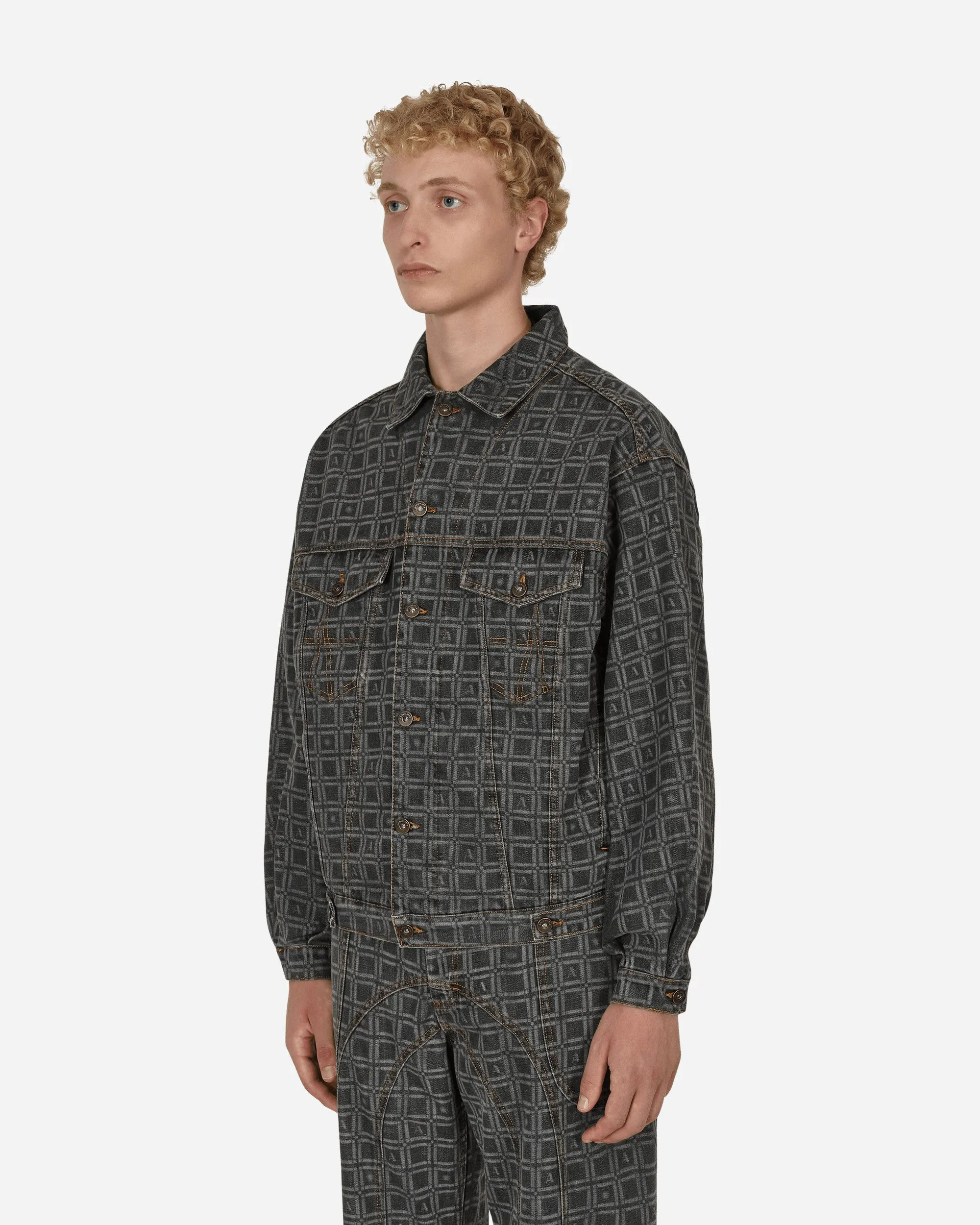 Veste en jean Kalonji Gris