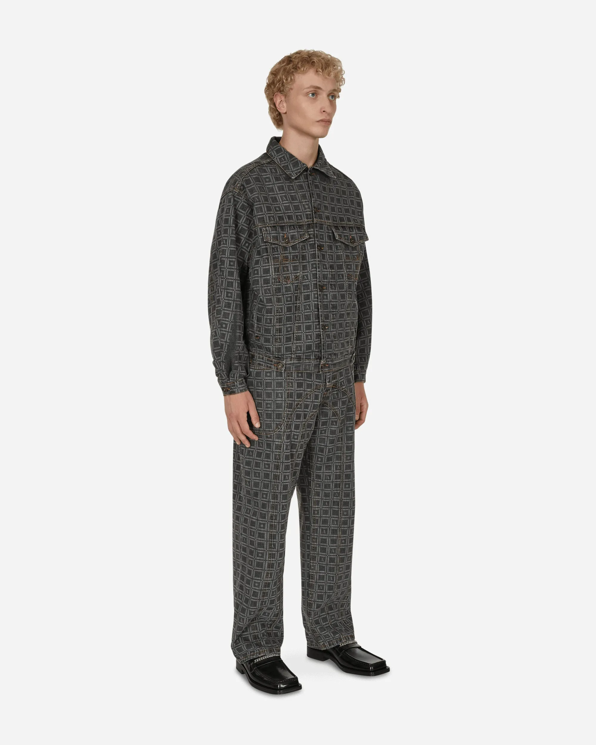 Veste en jean Kalonji Gris