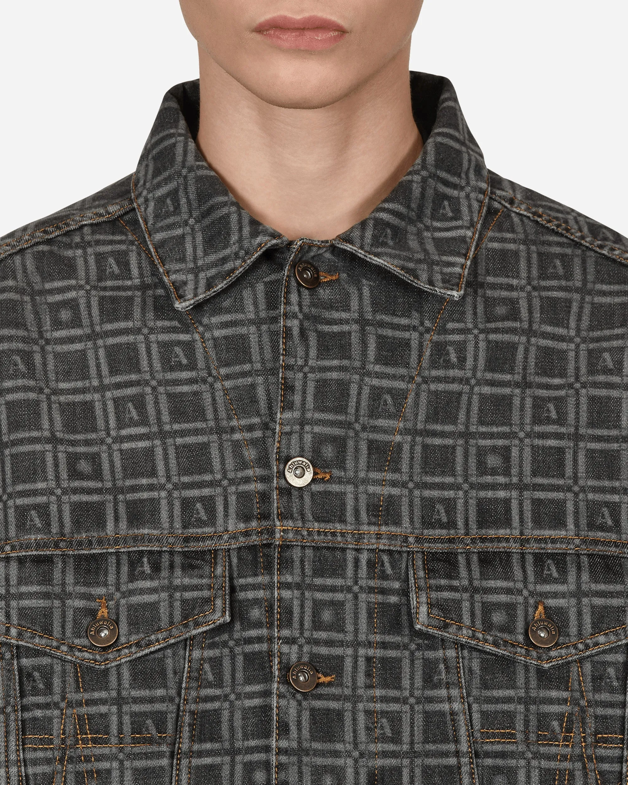 Veste en jean Kalonji Gris