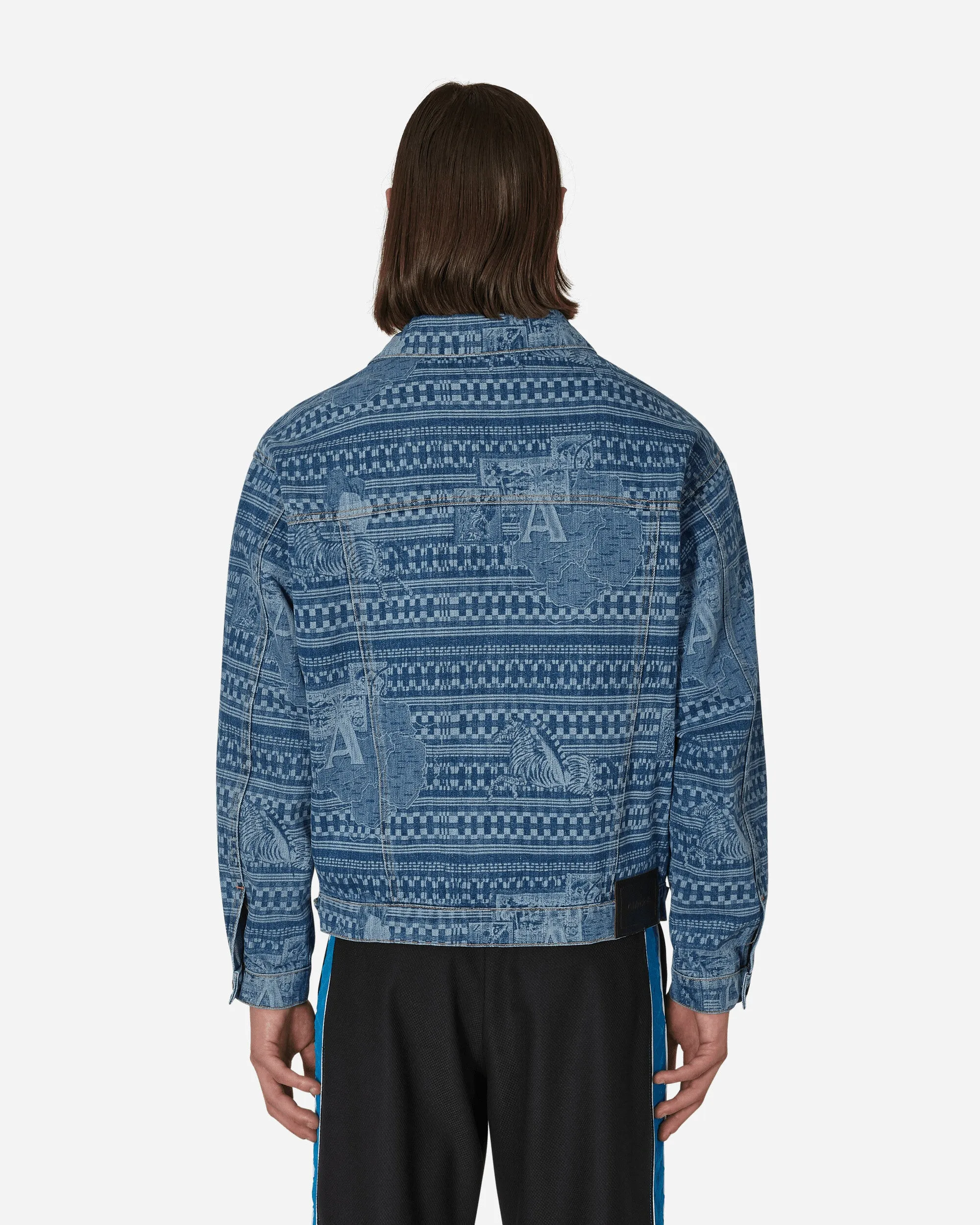 Veste en denim Kampala Bleue
