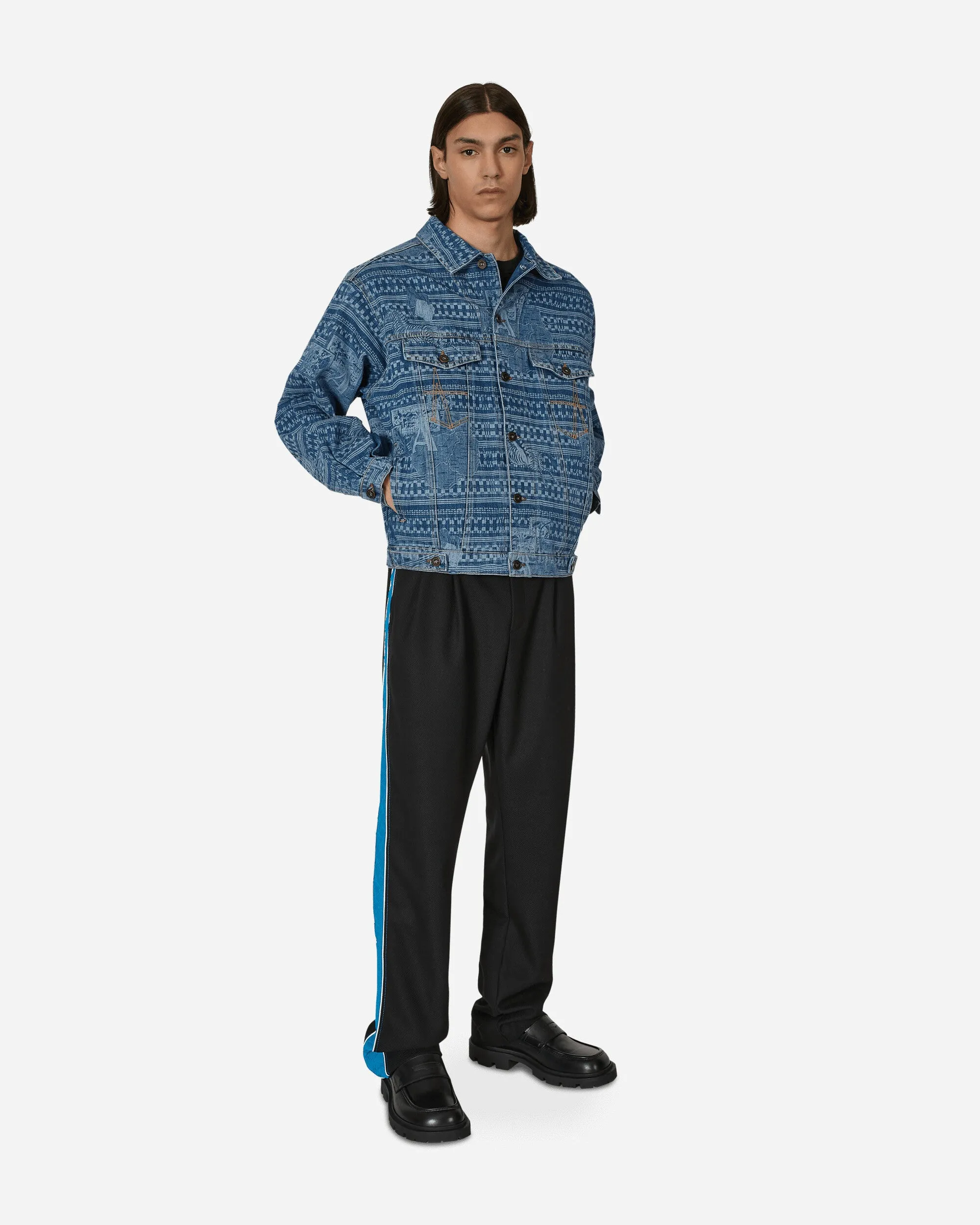 Veste en denim Kampala Bleue