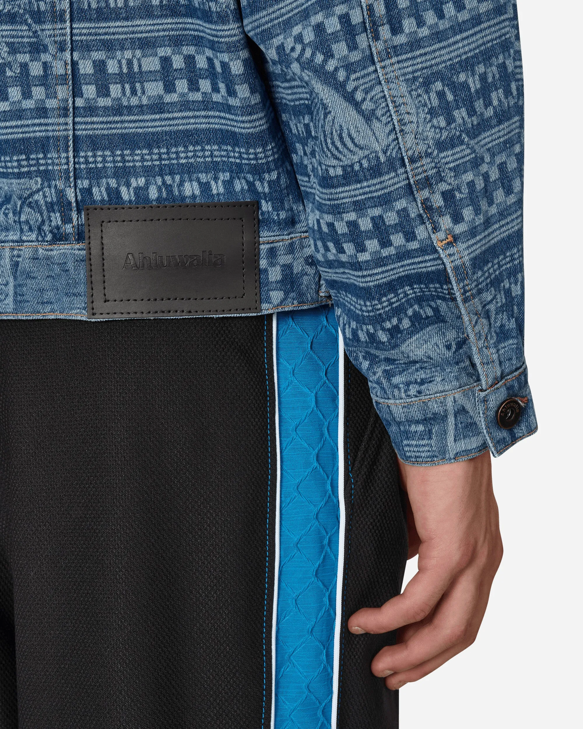 Veste en denim Kampala Bleue
