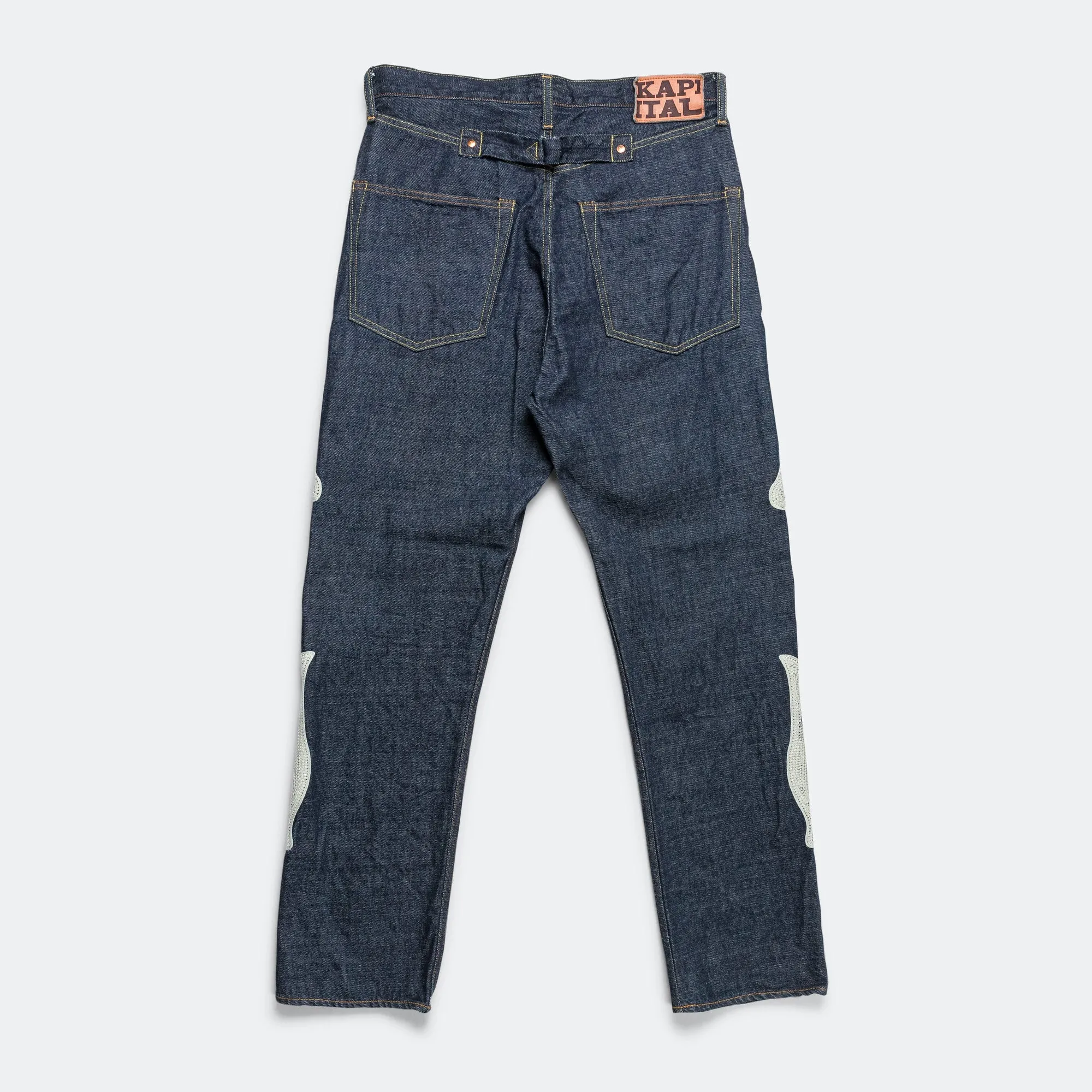 Kapital Clothing Denim 12.5oz TUXEDO MEXICAIN 5P OKAGILLY - IDG