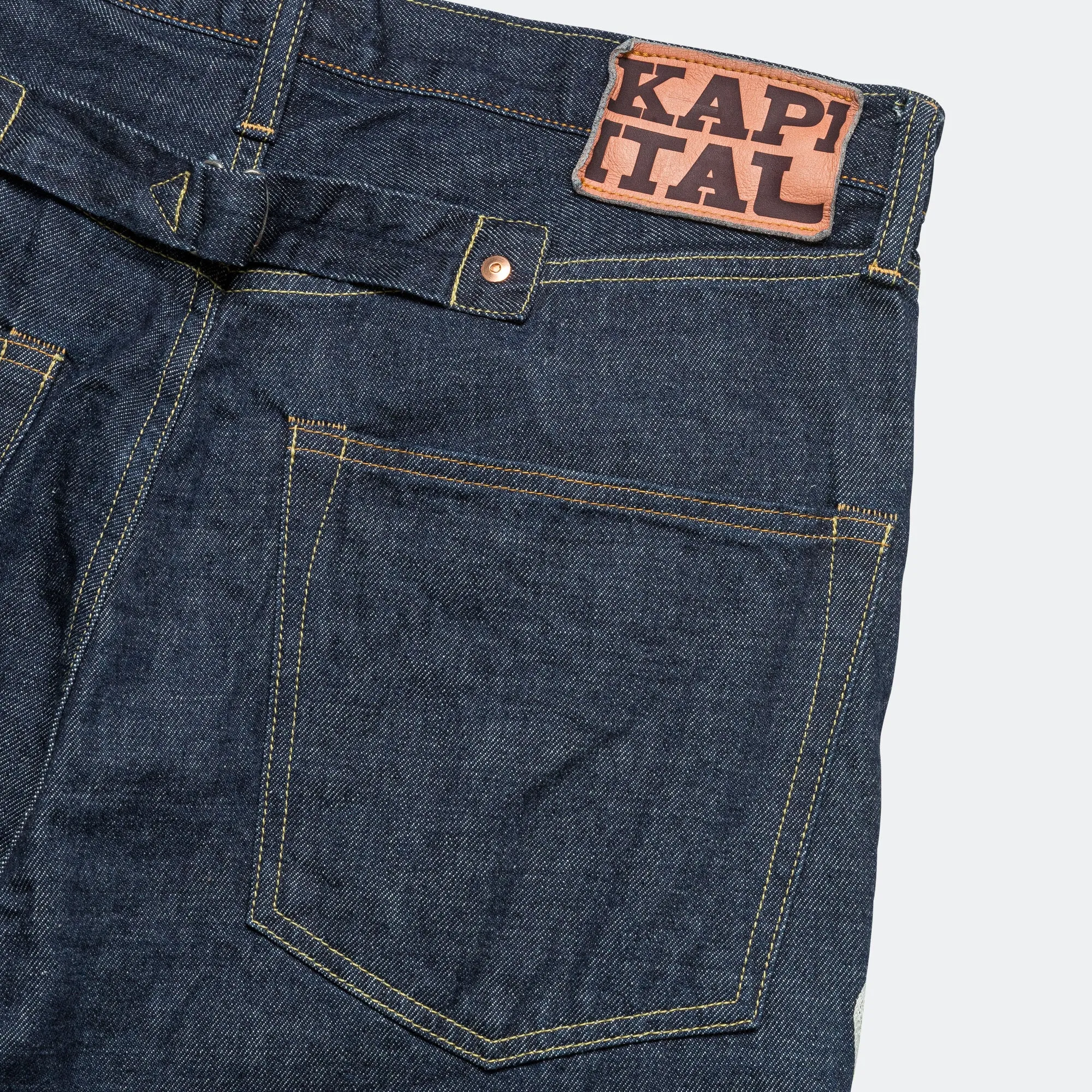 Kapital Clothing Denim 12.5oz TUXEDO MEXICAIN 5P OKAGILLY - IDG