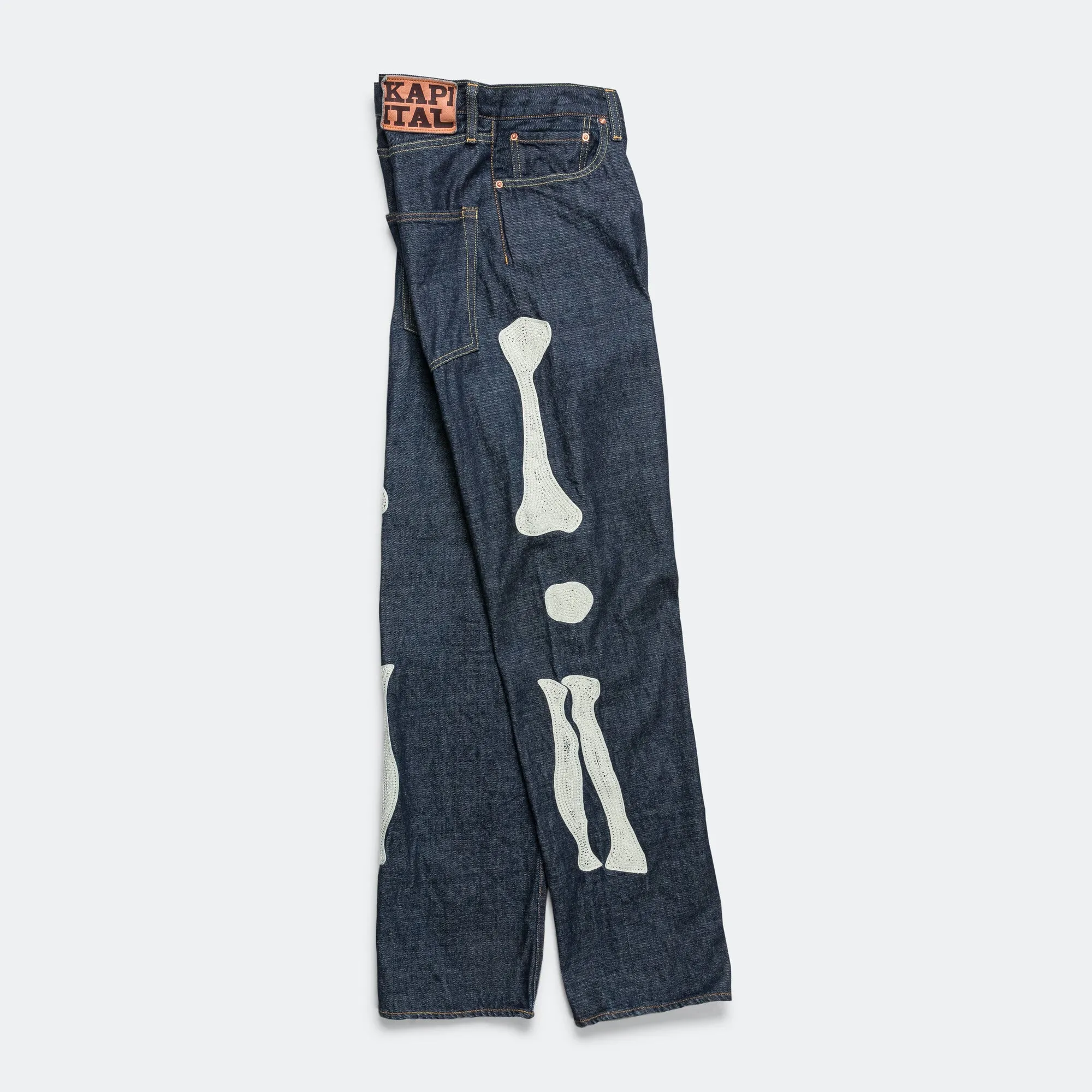 Kapital Clothing Denim 12.5oz TUXEDO MEXICAIN 5P OKAGILLY - IDG