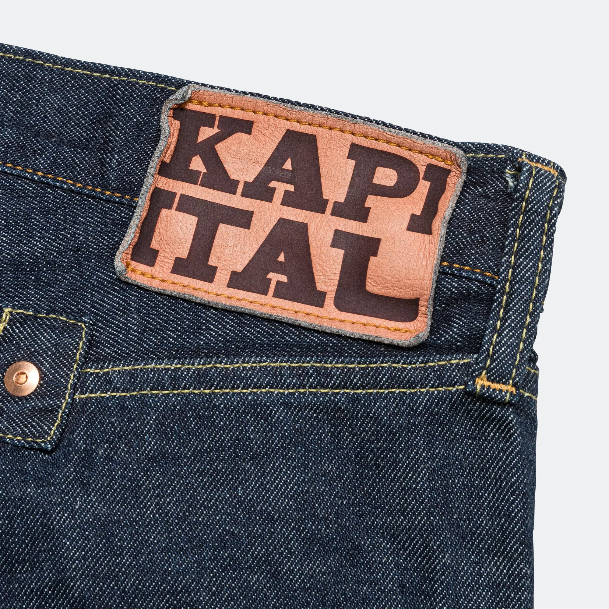 Kapital Clothing Denim 12.5oz TUXEDO MEXICAIN 5P OKAGILLY - IDG