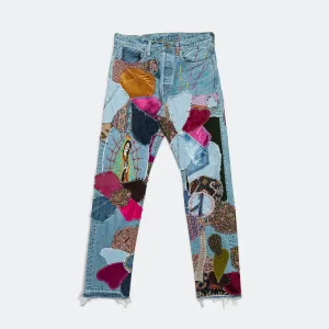 Kapital Clothing Denim 14oz CRAZY EL PASO 5P MONKEY CISCO (HIPPIE) - Pro