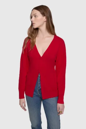 Gilet long Kate à taille marquée