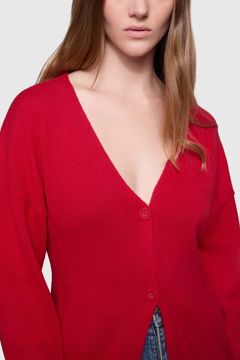 Gilet long Kate à taille marquée