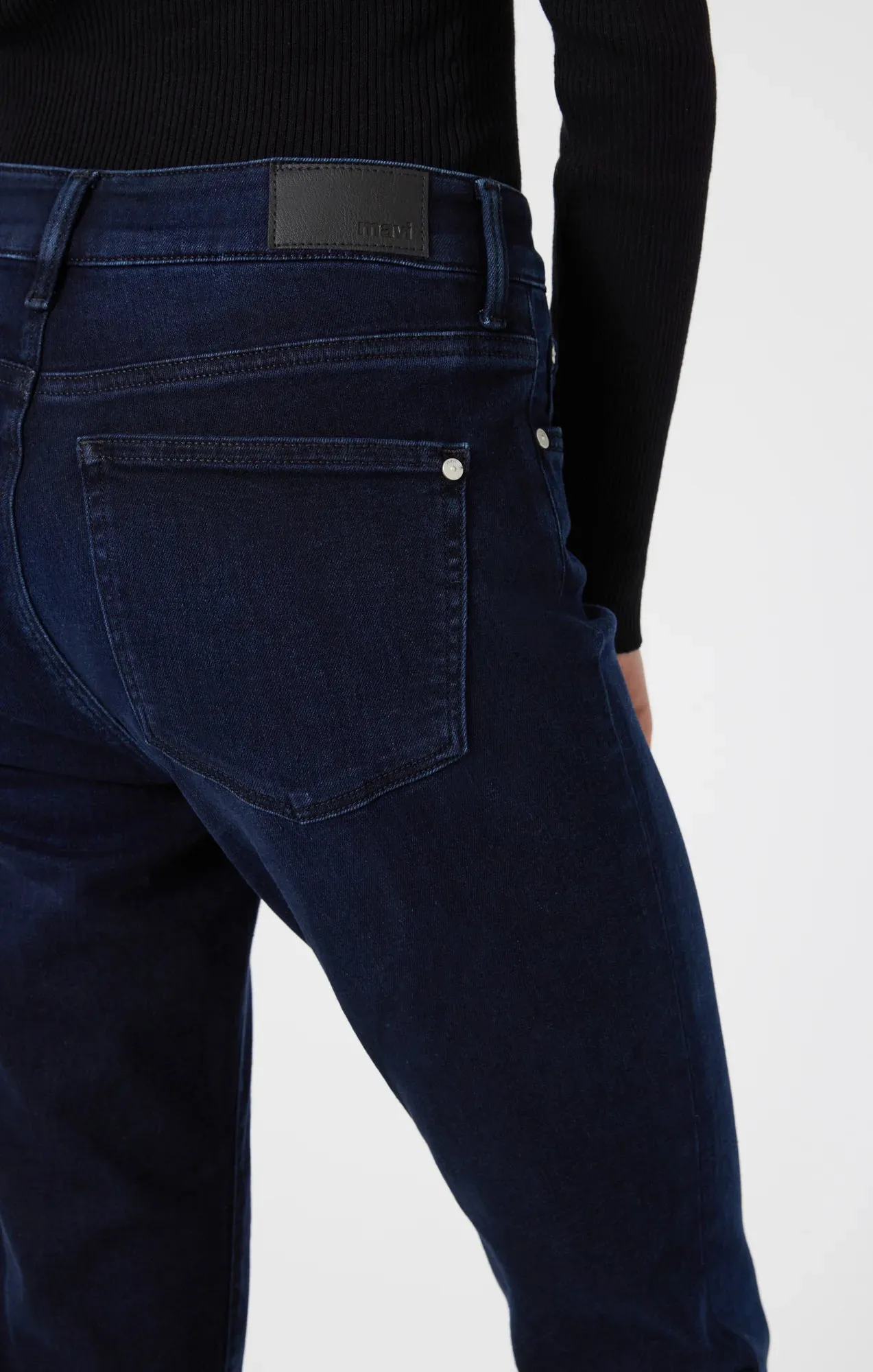 Kathleen Midnight Plume Bleue Vêtements Mavi