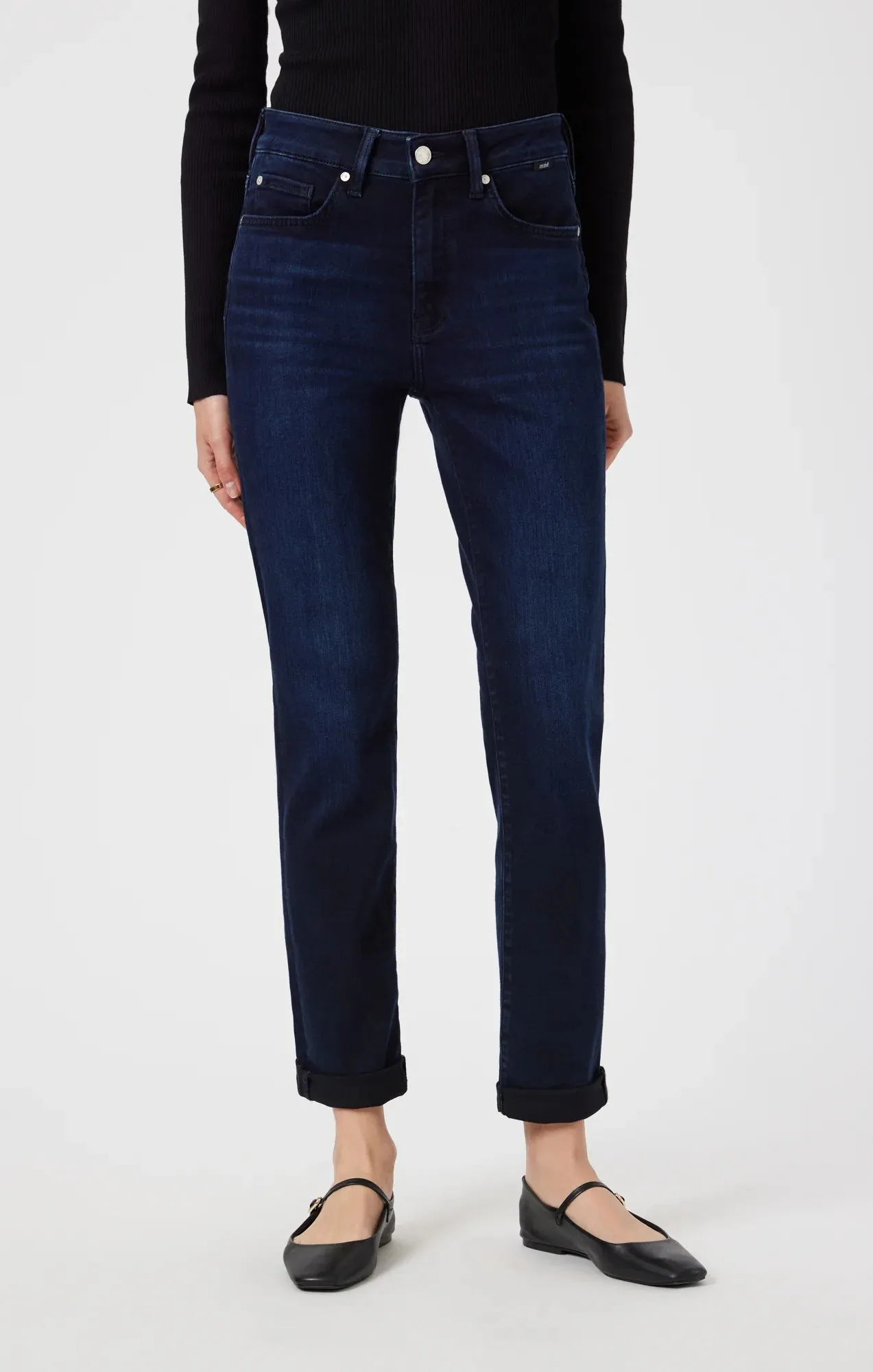 Kathleen Midnight Plume Bleue Vêtements Mavi