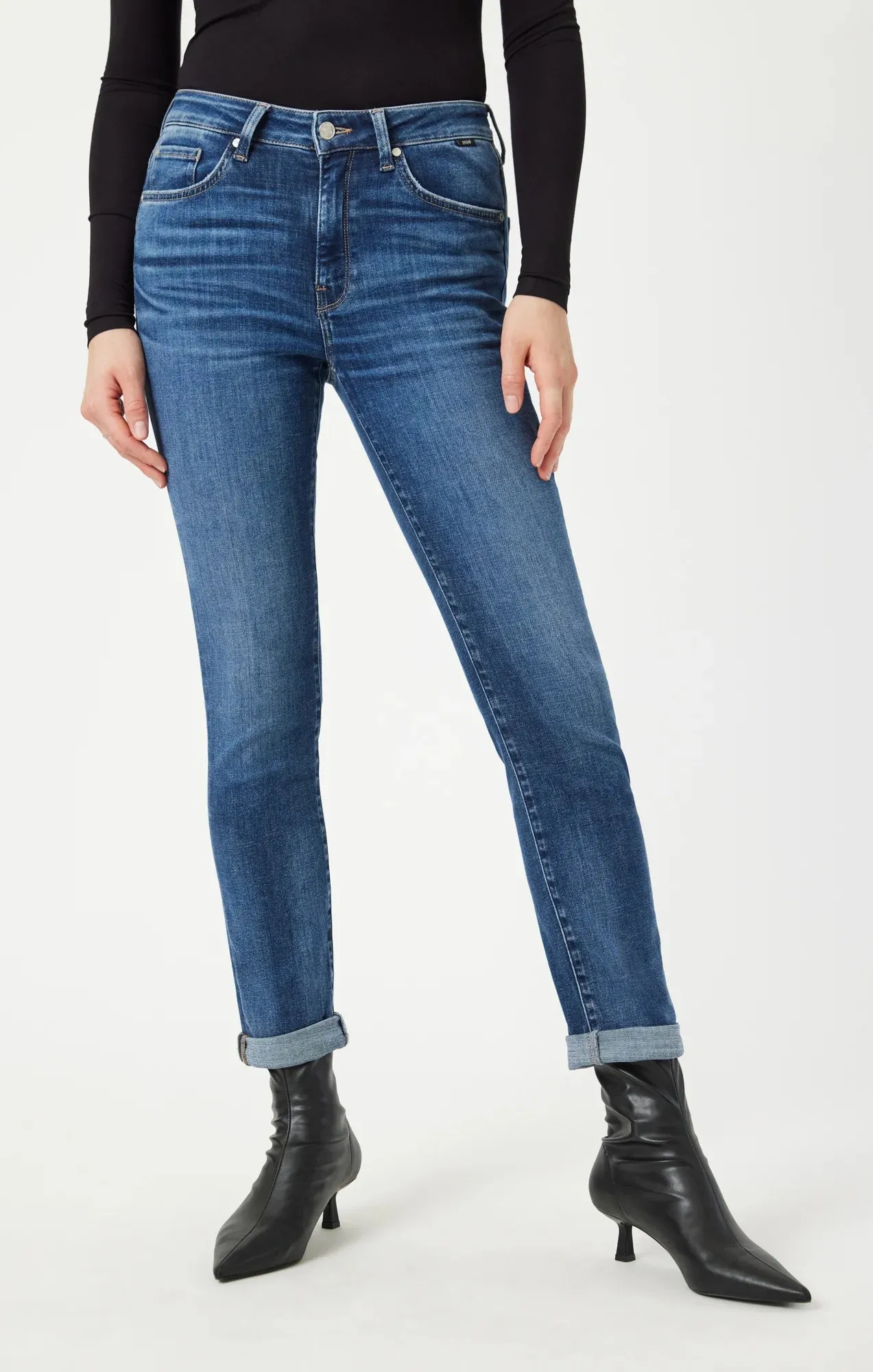 Kathleen Plume Ombrée Bleu Vêtements Mavi