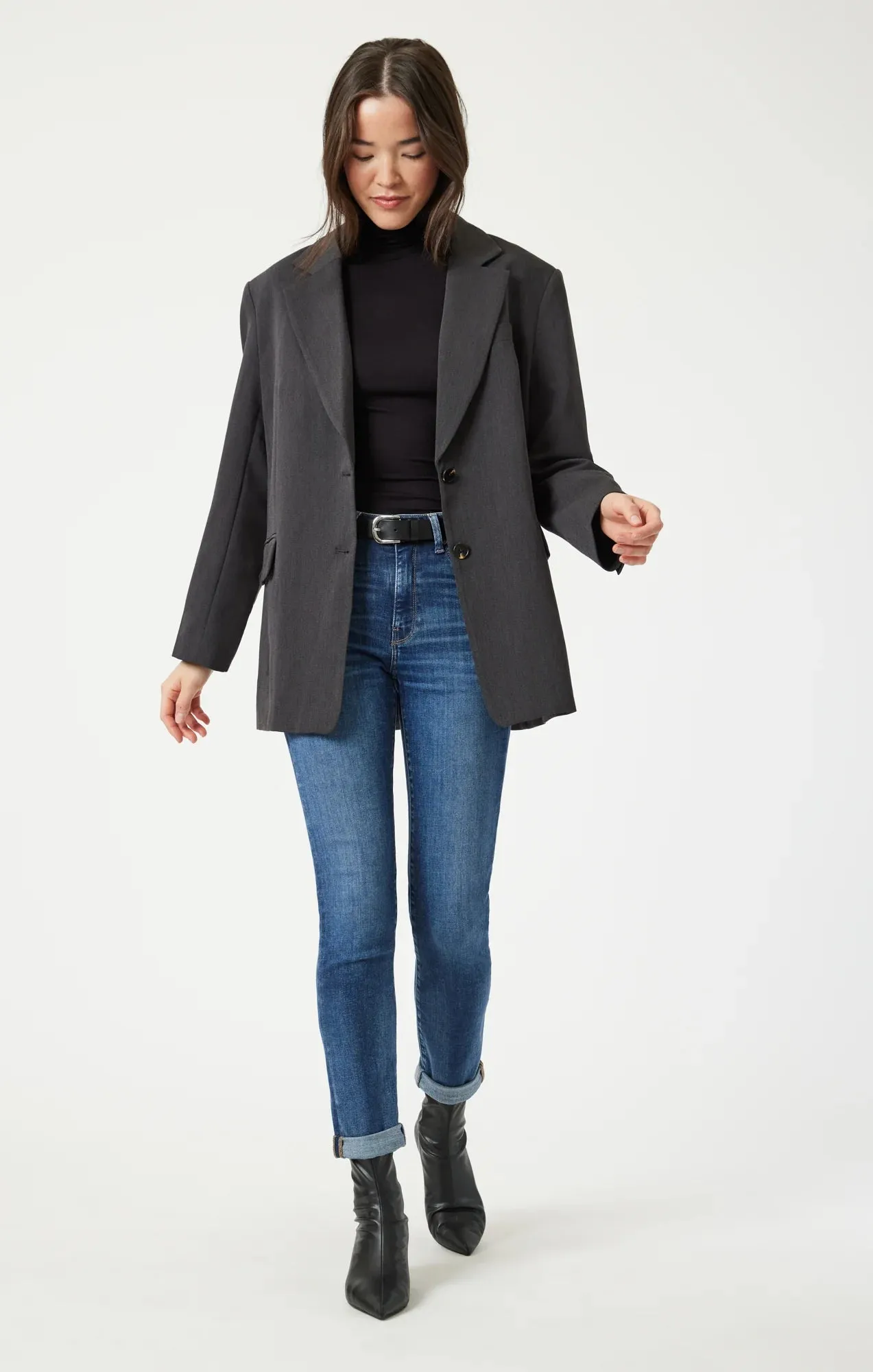 Kathleen Plume Ombrée Bleu Vêtements Mavi
