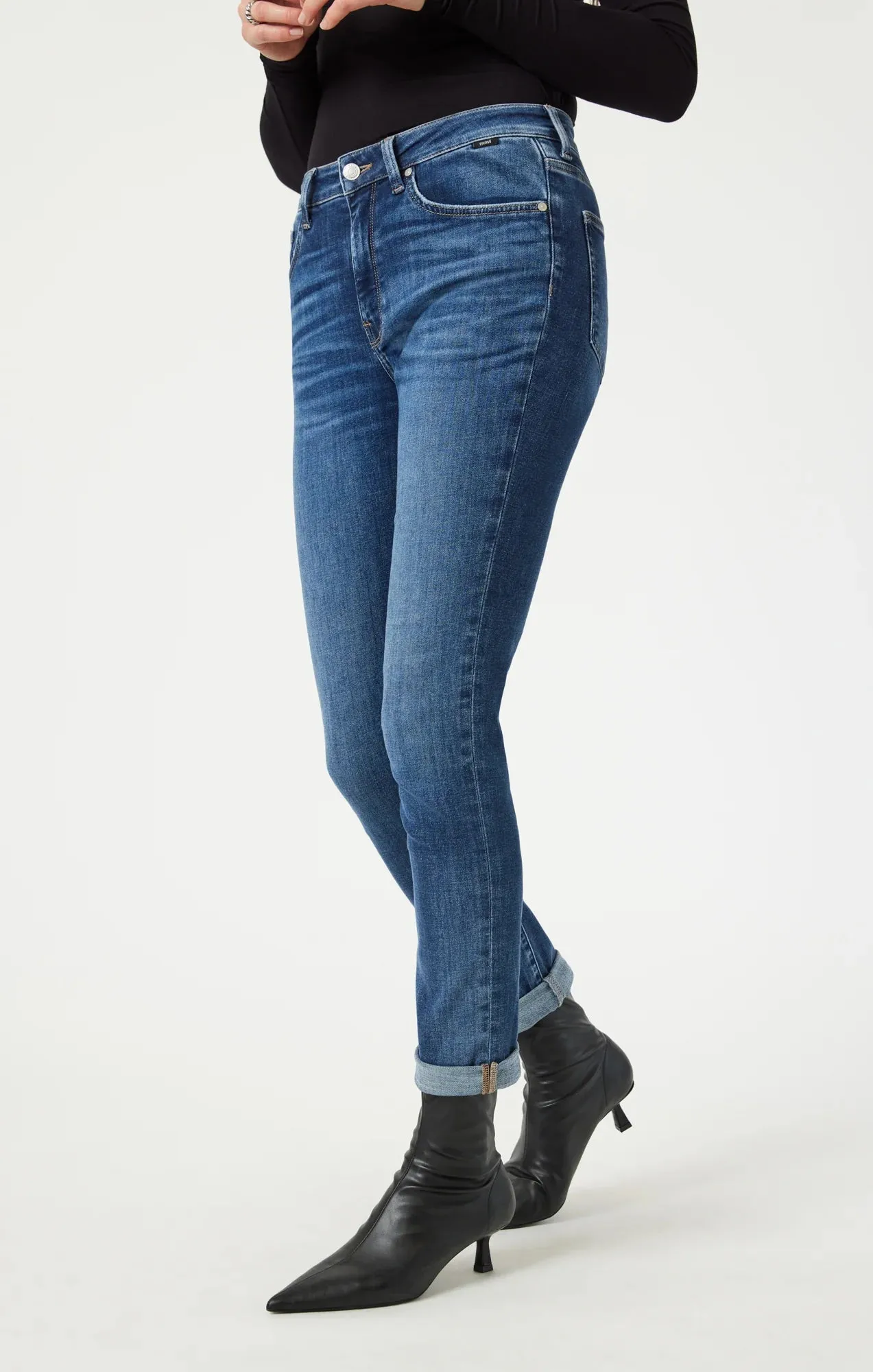 Kathleen Plume Ombrée Bleu Vêtements Mavi