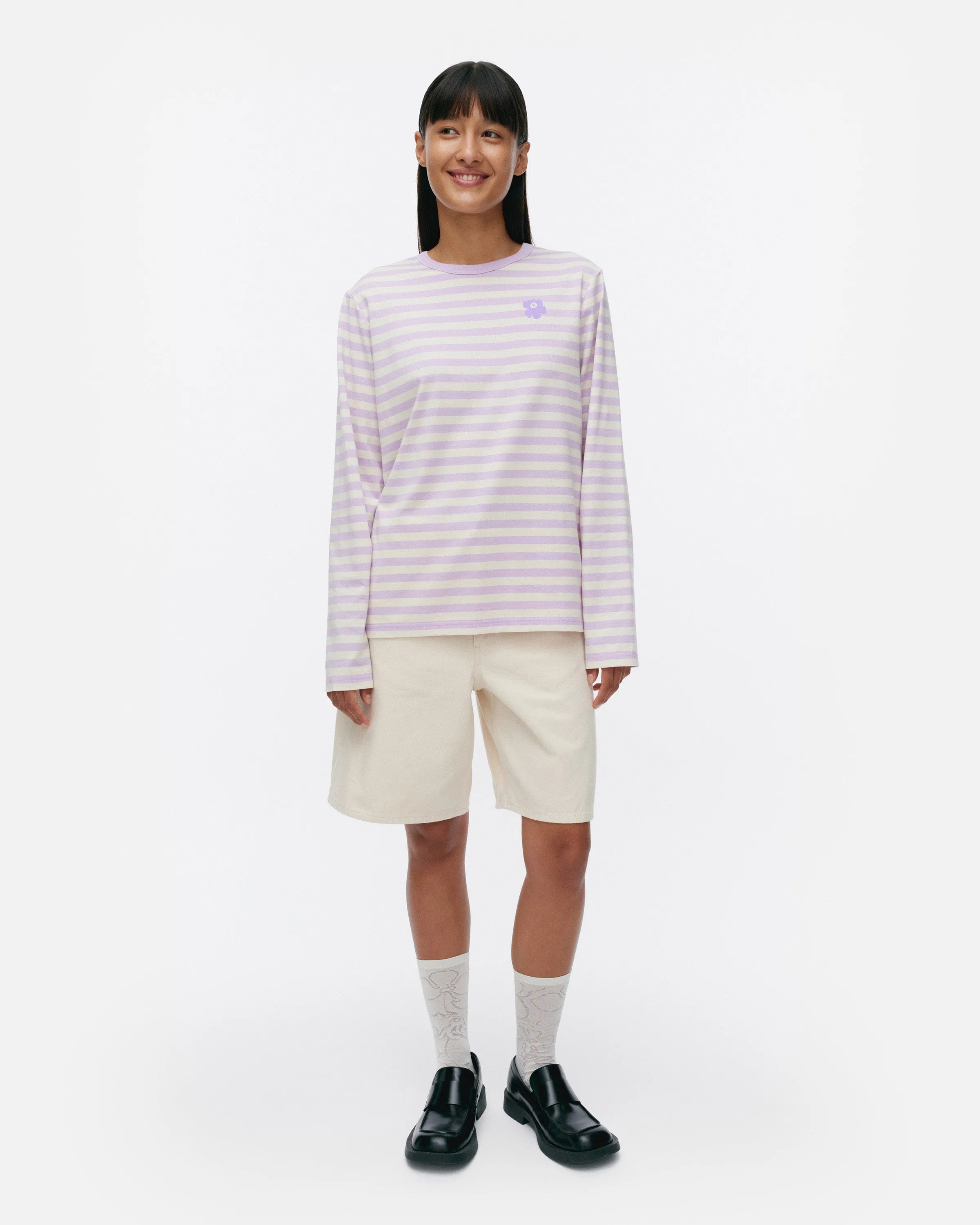 Haut à manches longues Kioski Tasaraita 66cm Vêtements_Marimekko