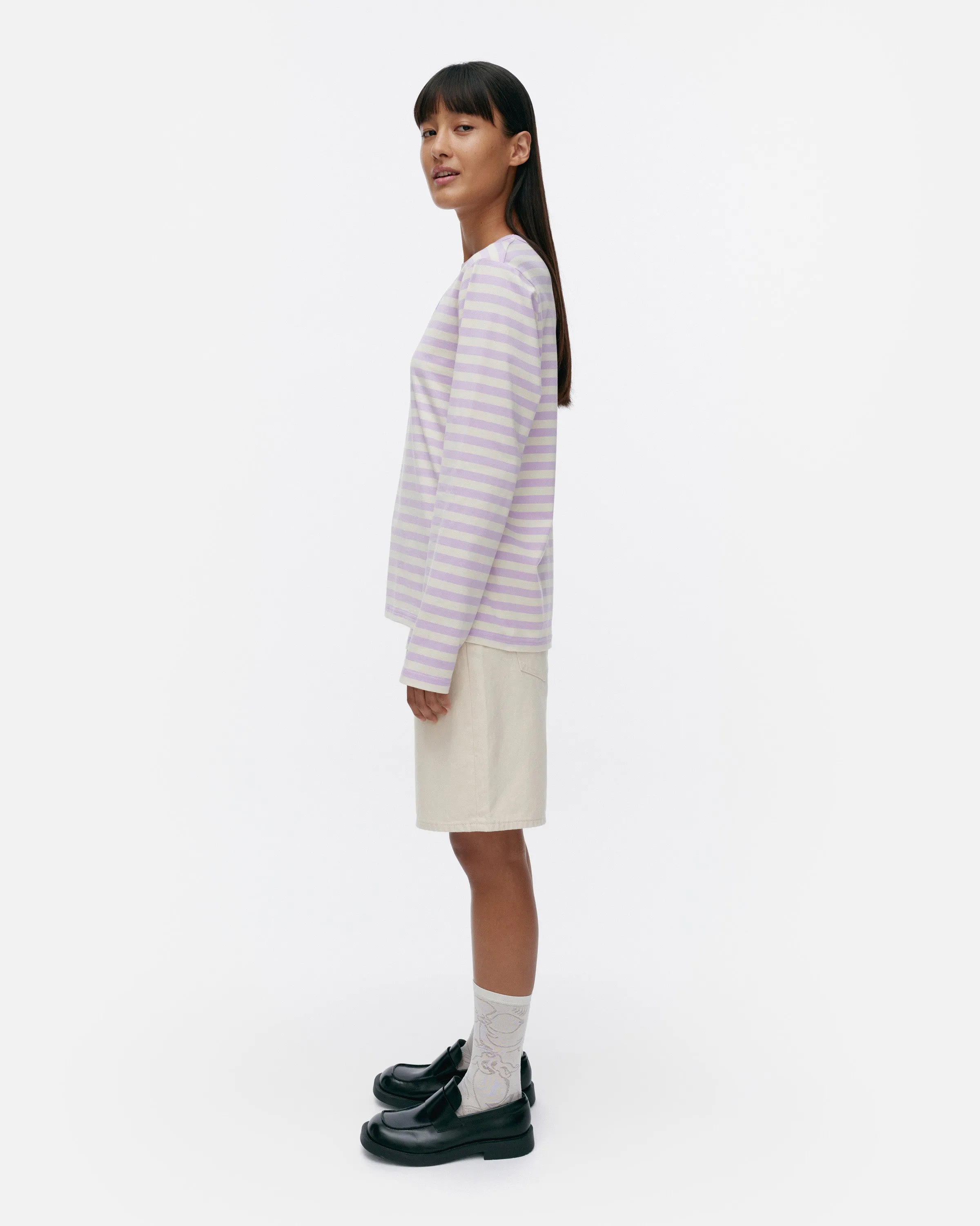 Haut à manches longues Kioski Tasaraita 66cm Vêtements_Marimekko