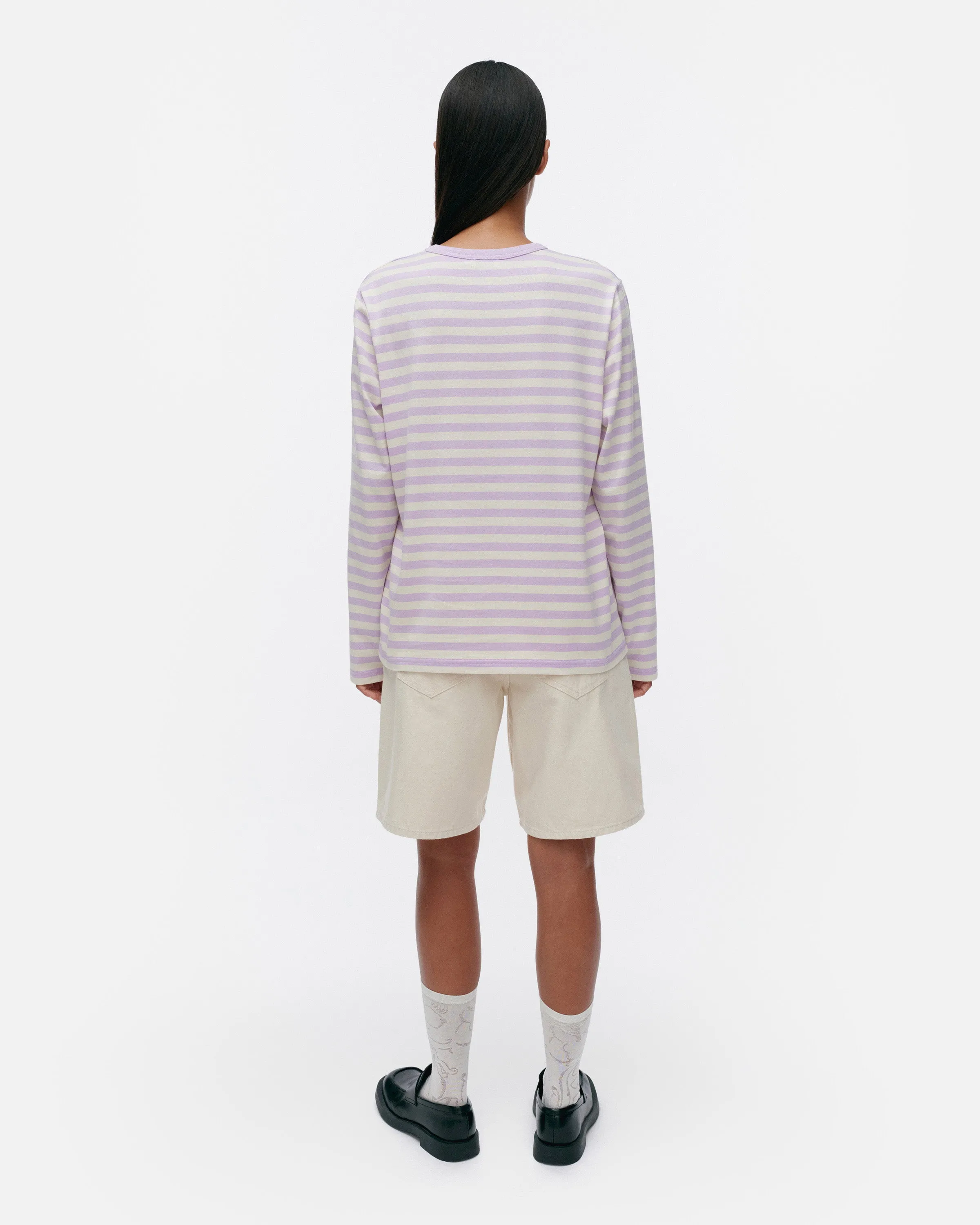 Haut à manches longues Kioski Tasaraita 66cm Vêtements_Marimekko