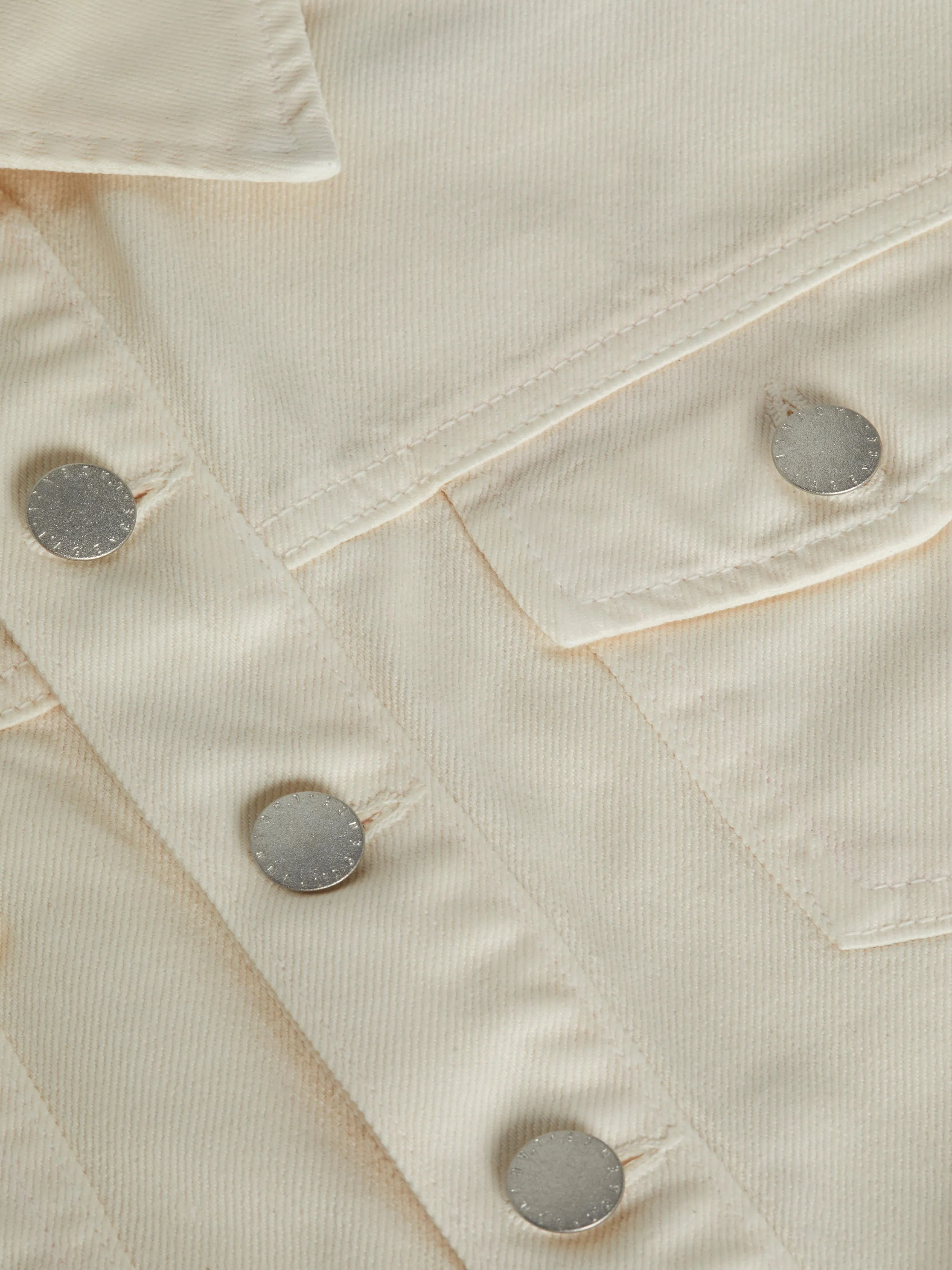 Koda Coated Cropped Denim Jacket