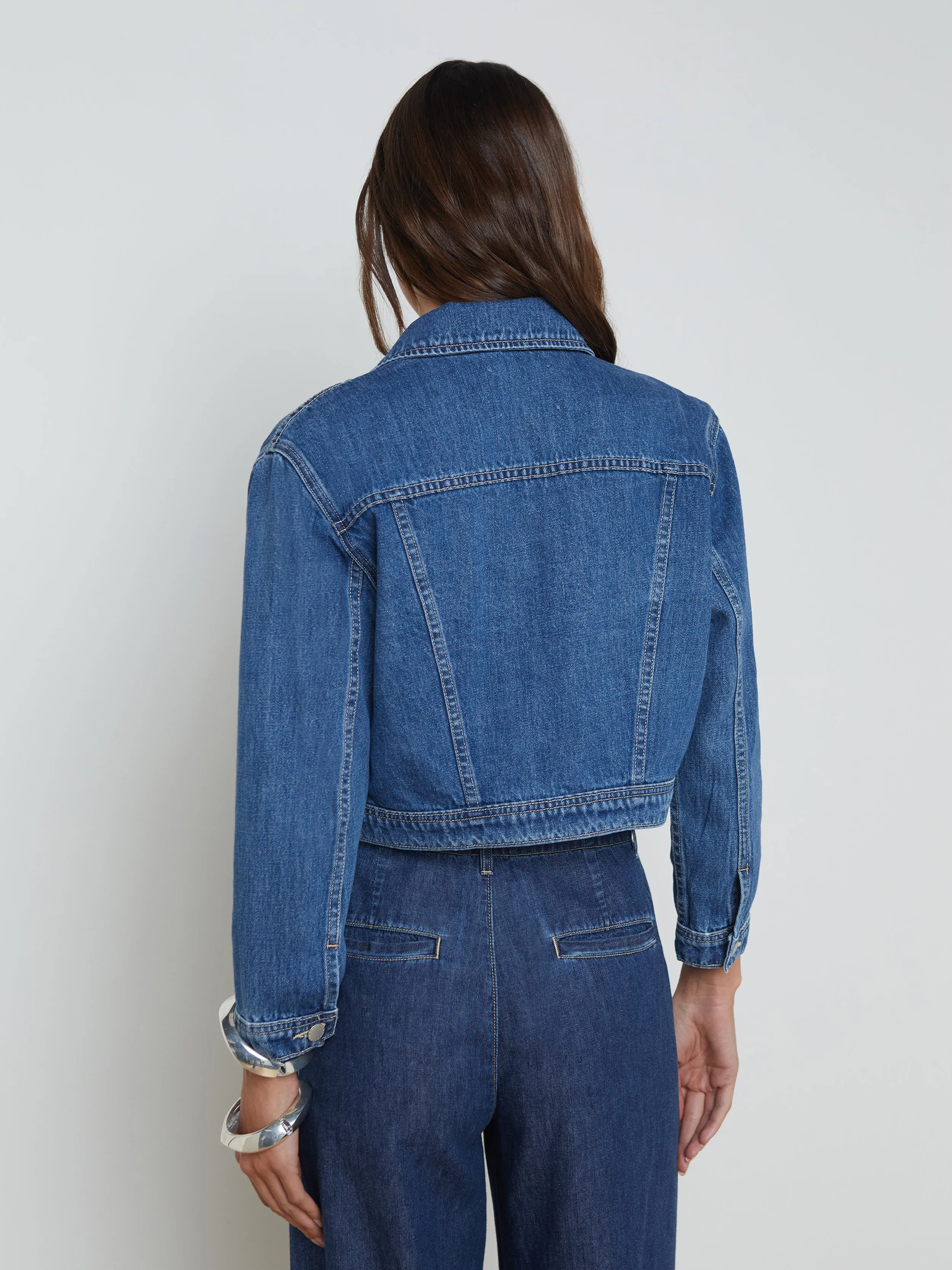 Veste en denim Koda coupée