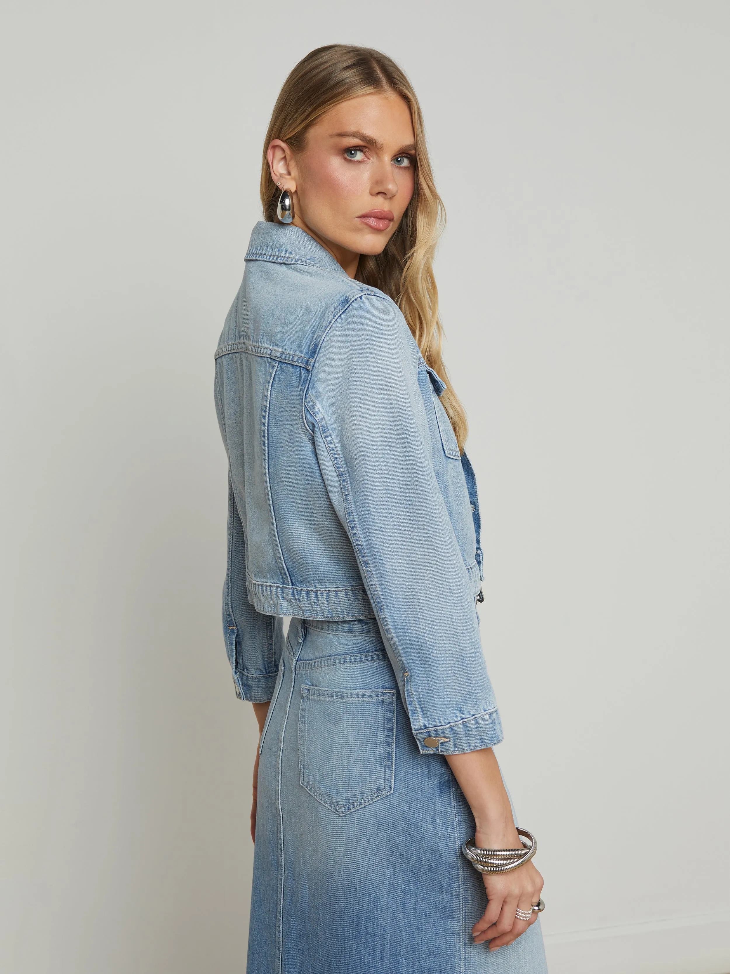 Veste en denim Koda coupée