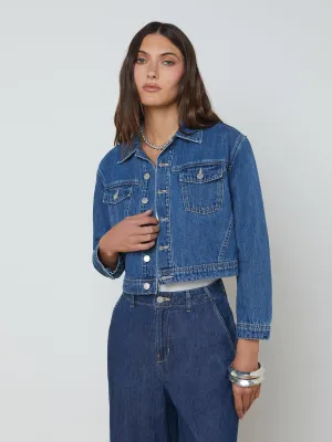 Veste en denim Koda coupée
