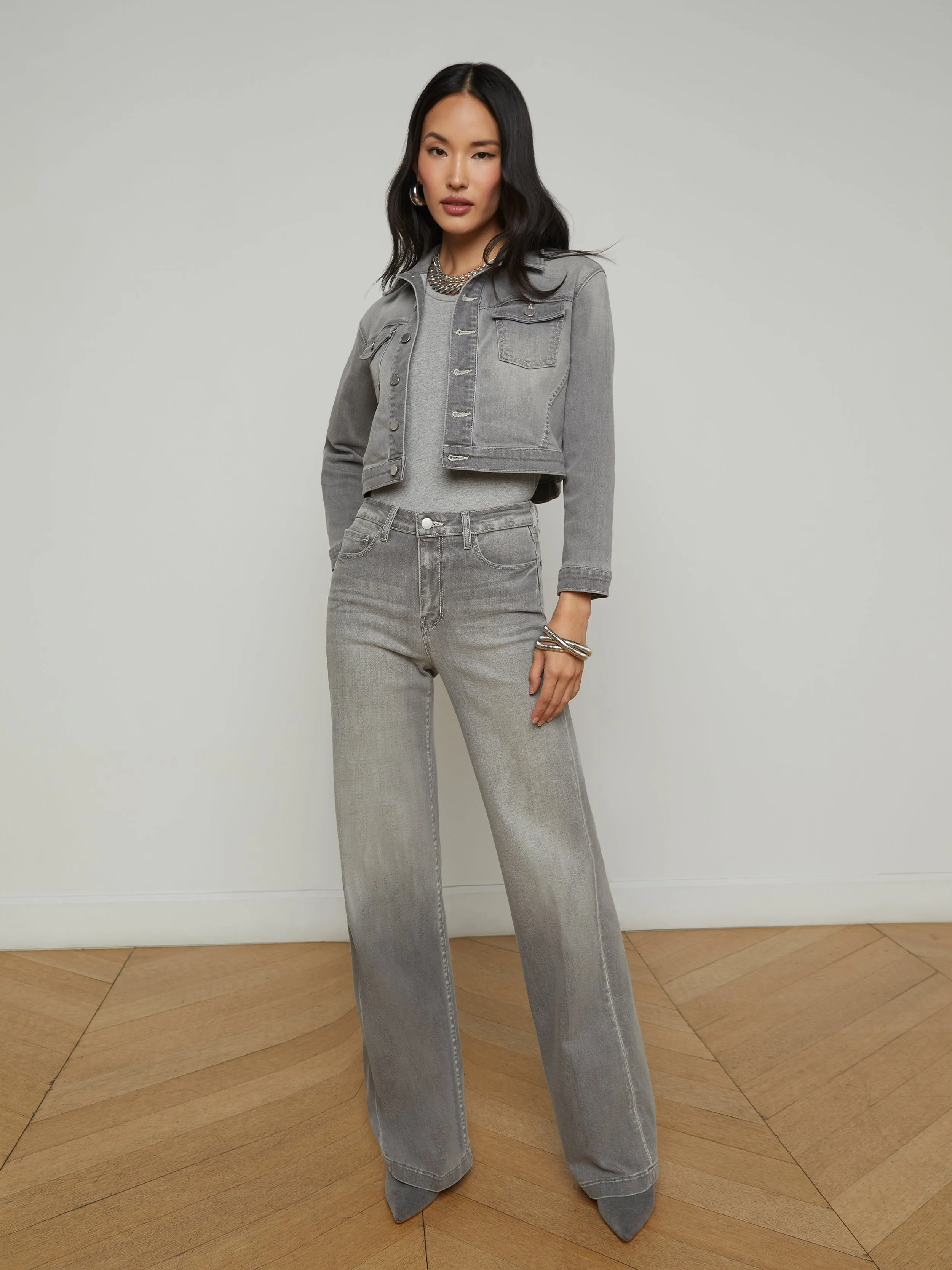 Veste en denim Koda coupée