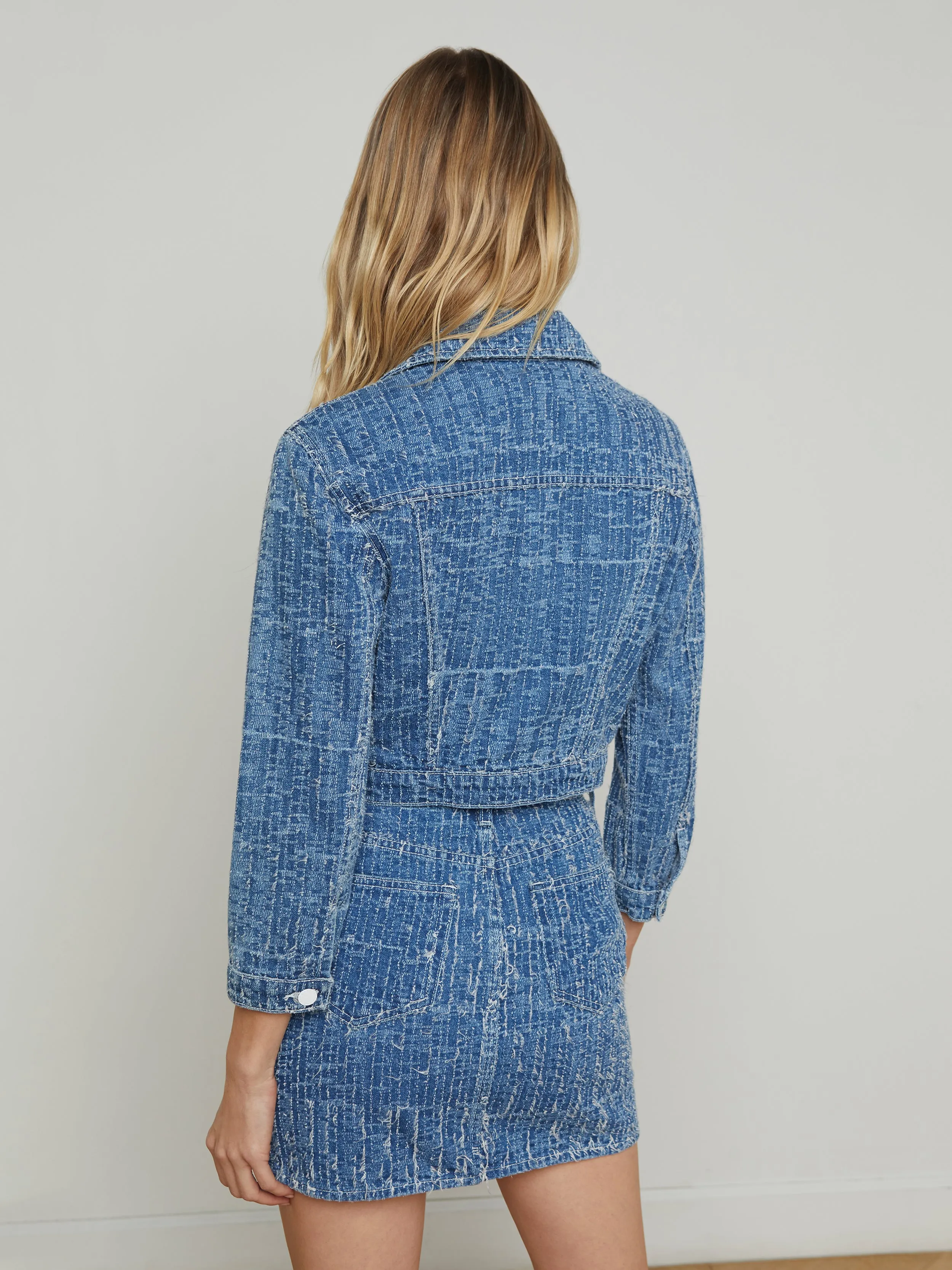 Veste en denim Koda coupée