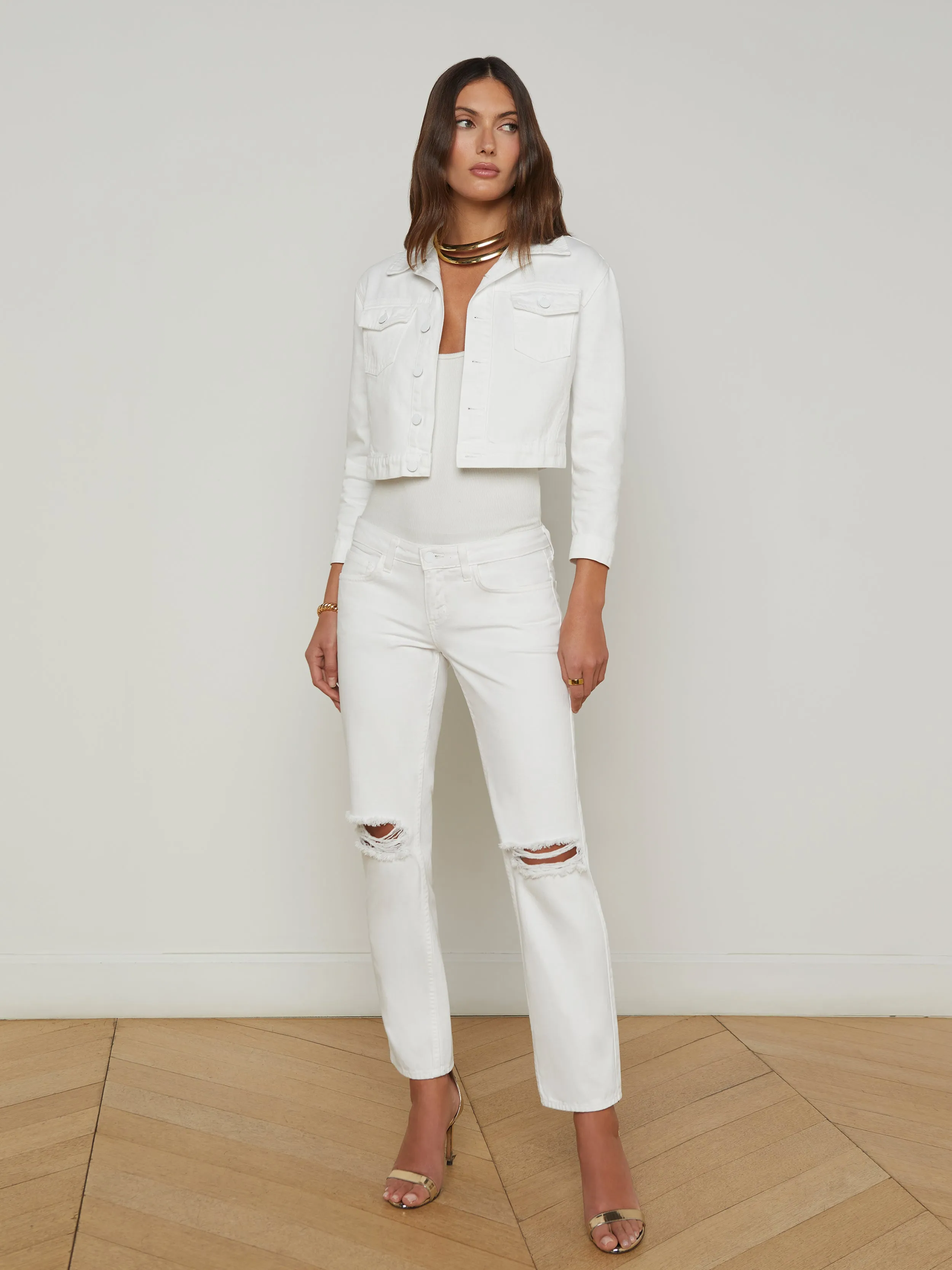 Veste en denim Koda coupée