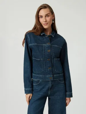 Veste en denim Laurel - Denim bleu foncé Mavi Clothing