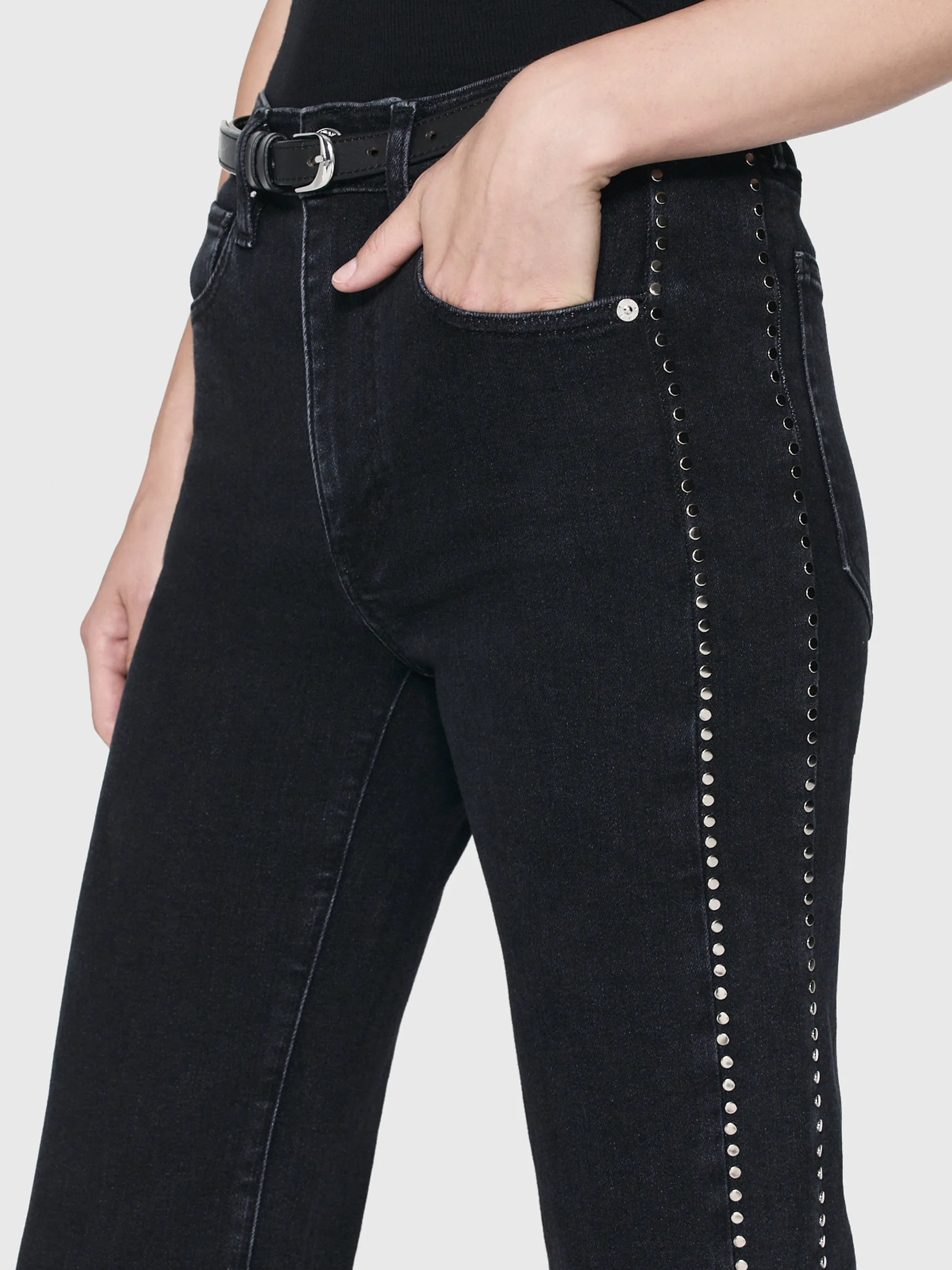 Le Sleek Straight Studded -- Astronaute