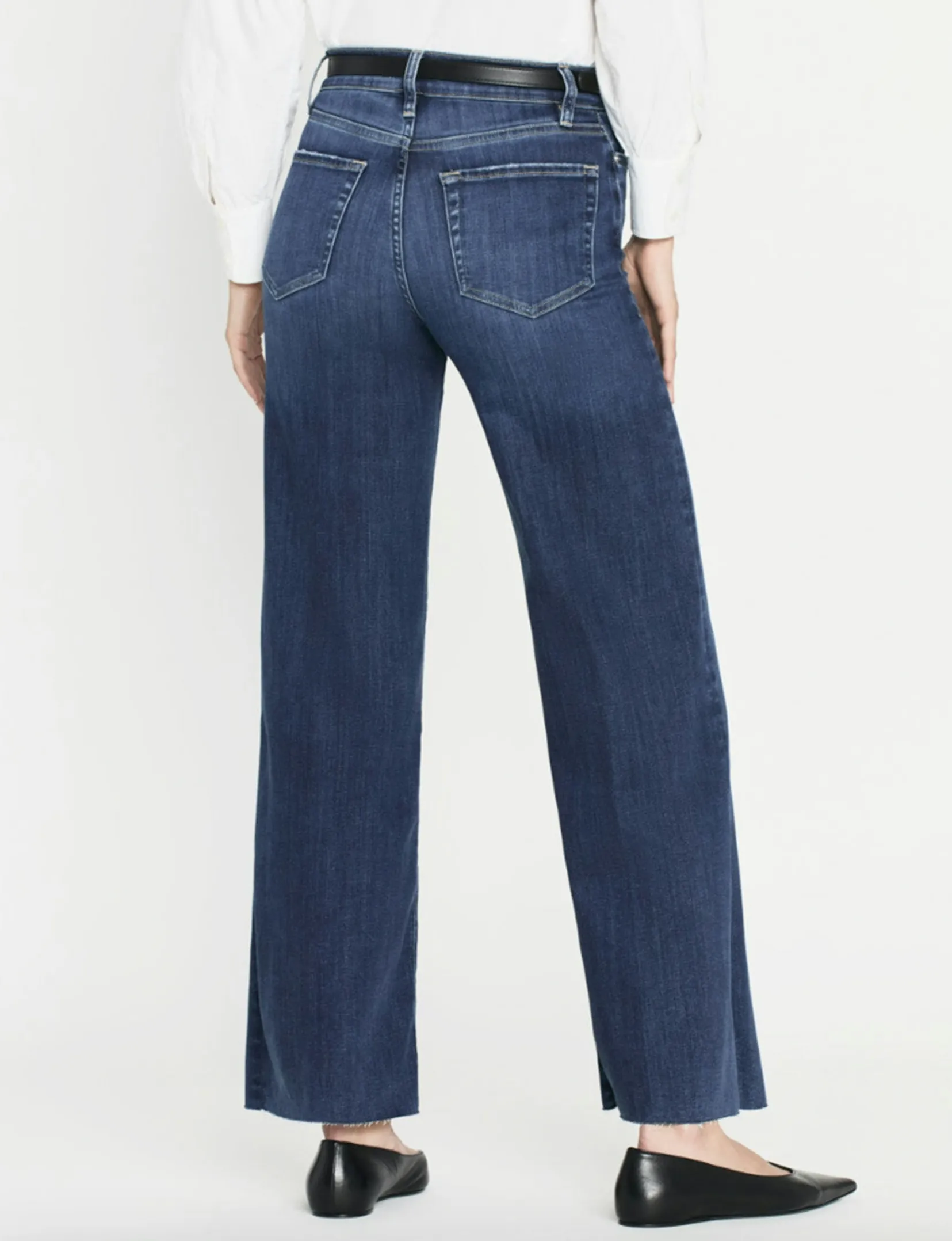 Le Slim Palazzo Raw Effiloché, Cadre Vestimentaire Lupine