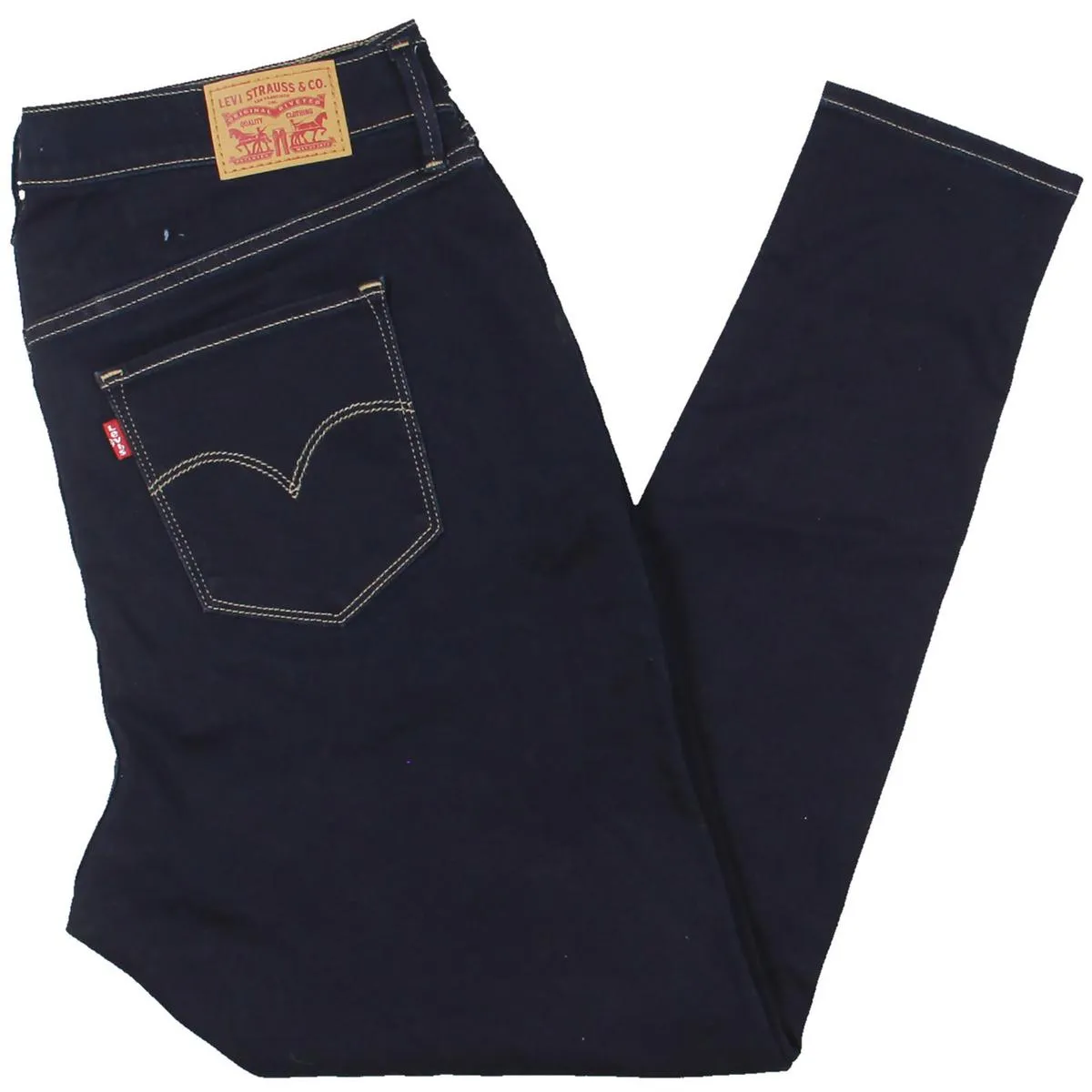 Levi's Femmes Plus 720 Jeans Slim à Haute Taille Lavage Foncé