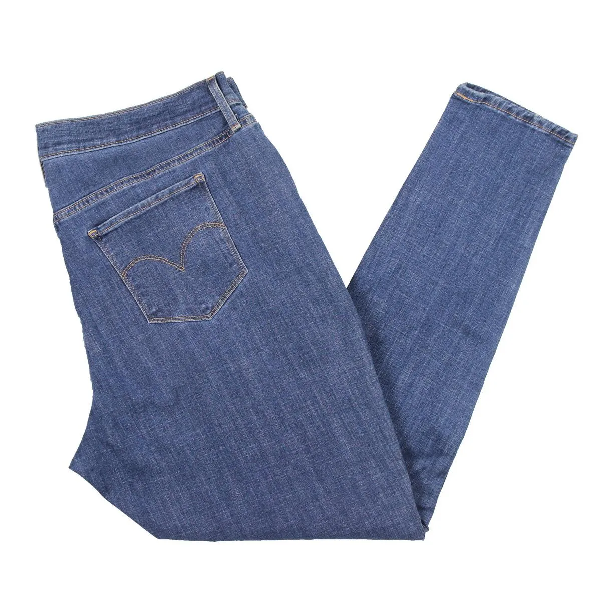 Levi's Femmes Plus Jeans Skinny Délavés à Taille Haute