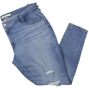 Levi's Femmes Plus Hypersoft Stretch Skinny Jeans à Taille Moyenne