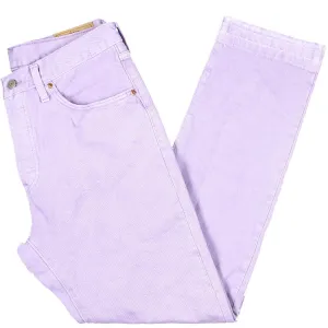 Levi's Jeans Femme à Poches et Boutons Coupe Droite