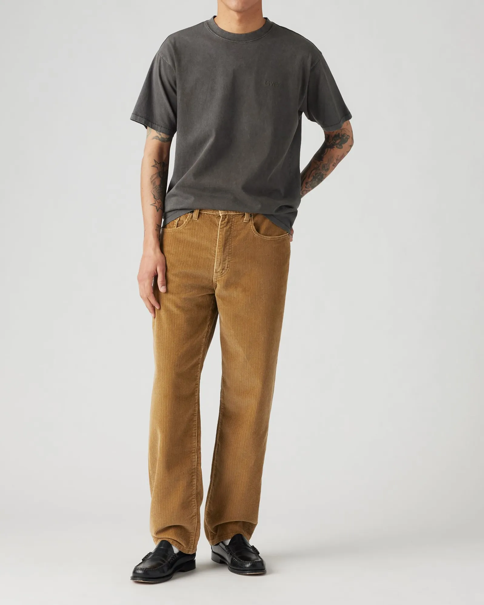 Levi's® Workwear 568 Pantalon large coupe droite en velours côtelé - Hermine