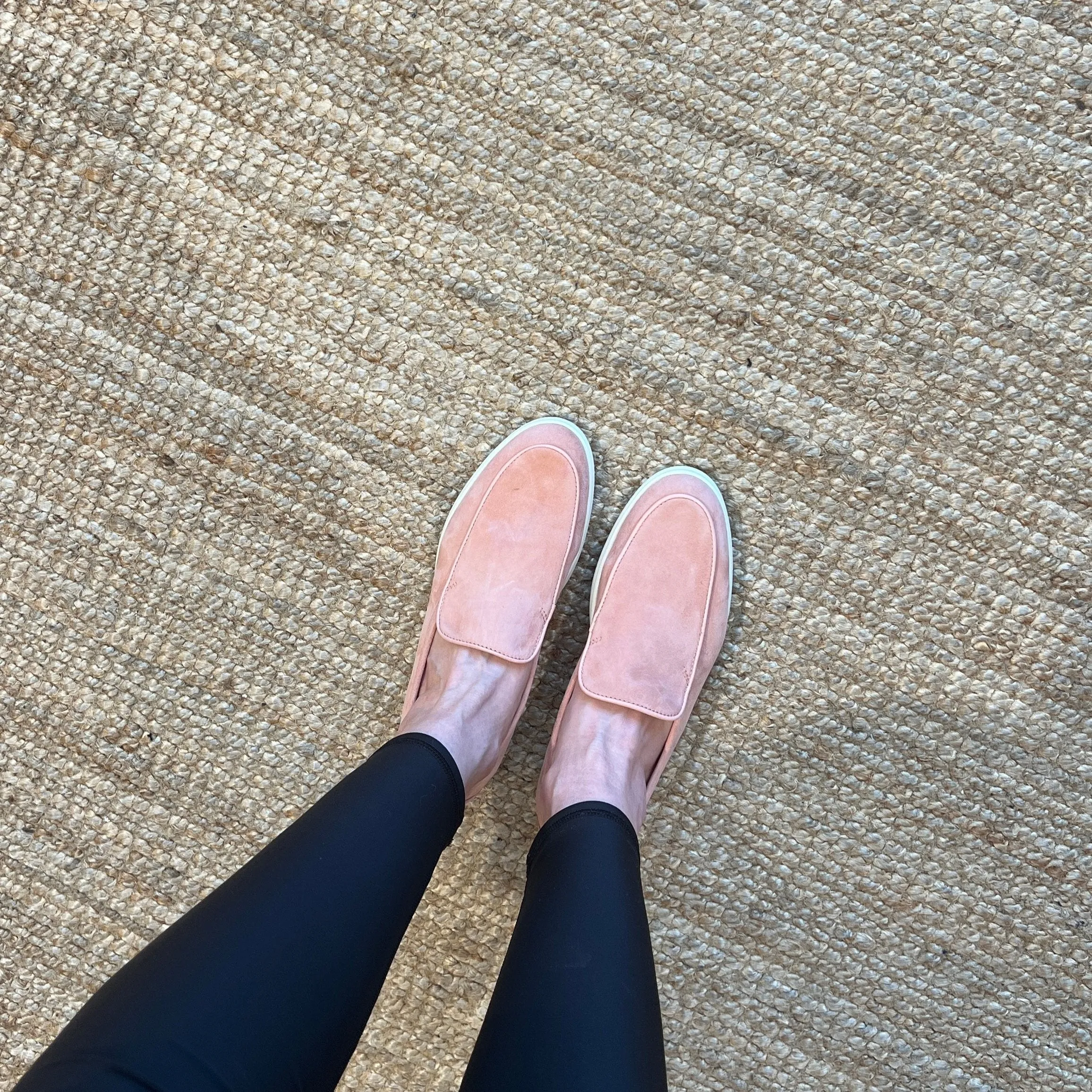 Lisa Sneaker Loafer - Suède Saumon