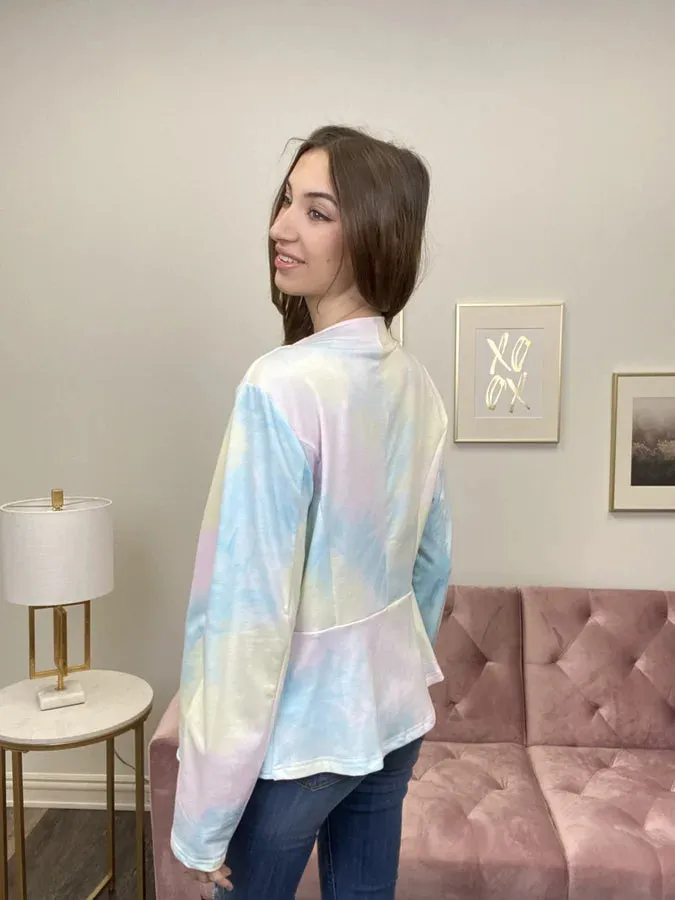 Veste légère pour femmes Llama Mmama en technique tie-dye *Vente finale*