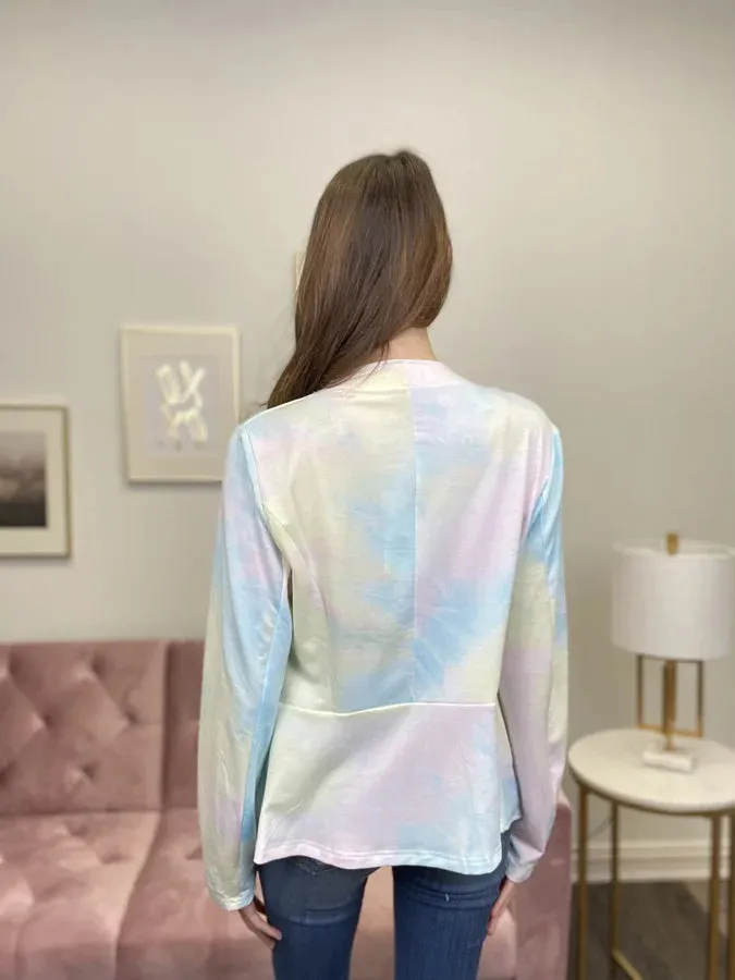 Veste légère pour femmes Llama Mmama en technique tie-dye *Vente finale*
