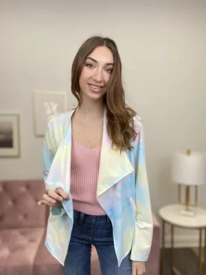 Veste légère pour femmes Llama Mmama en technique tie-dye *Vente finale*