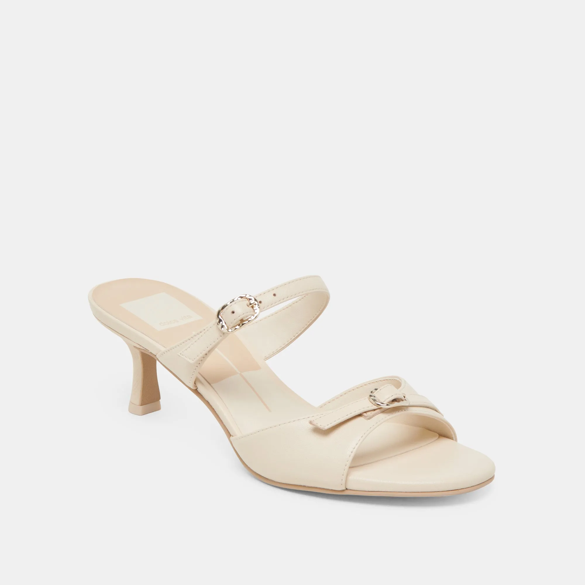LORALI TALONS CUIR CRÈME