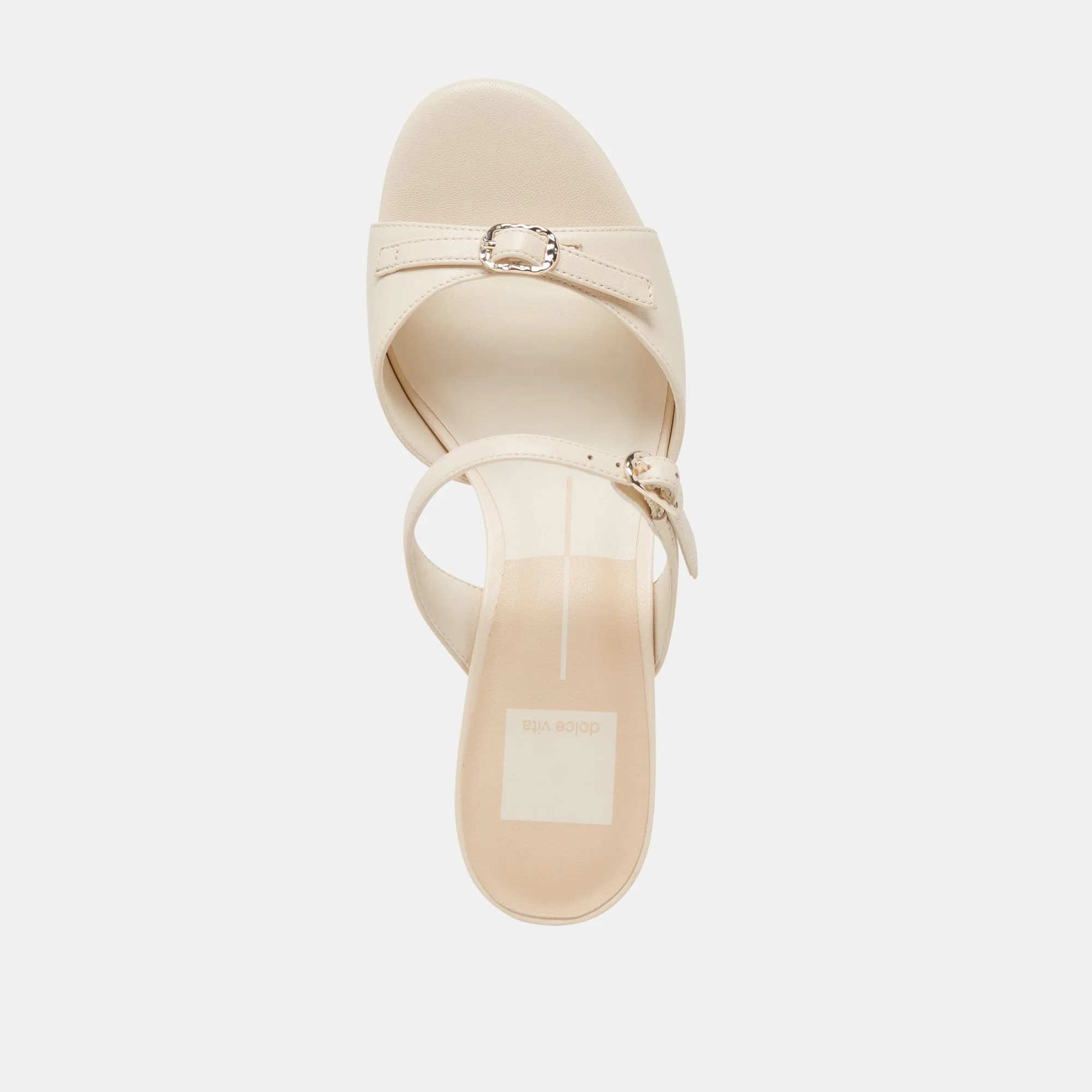 LORALI TALONS CUIR CRÈME