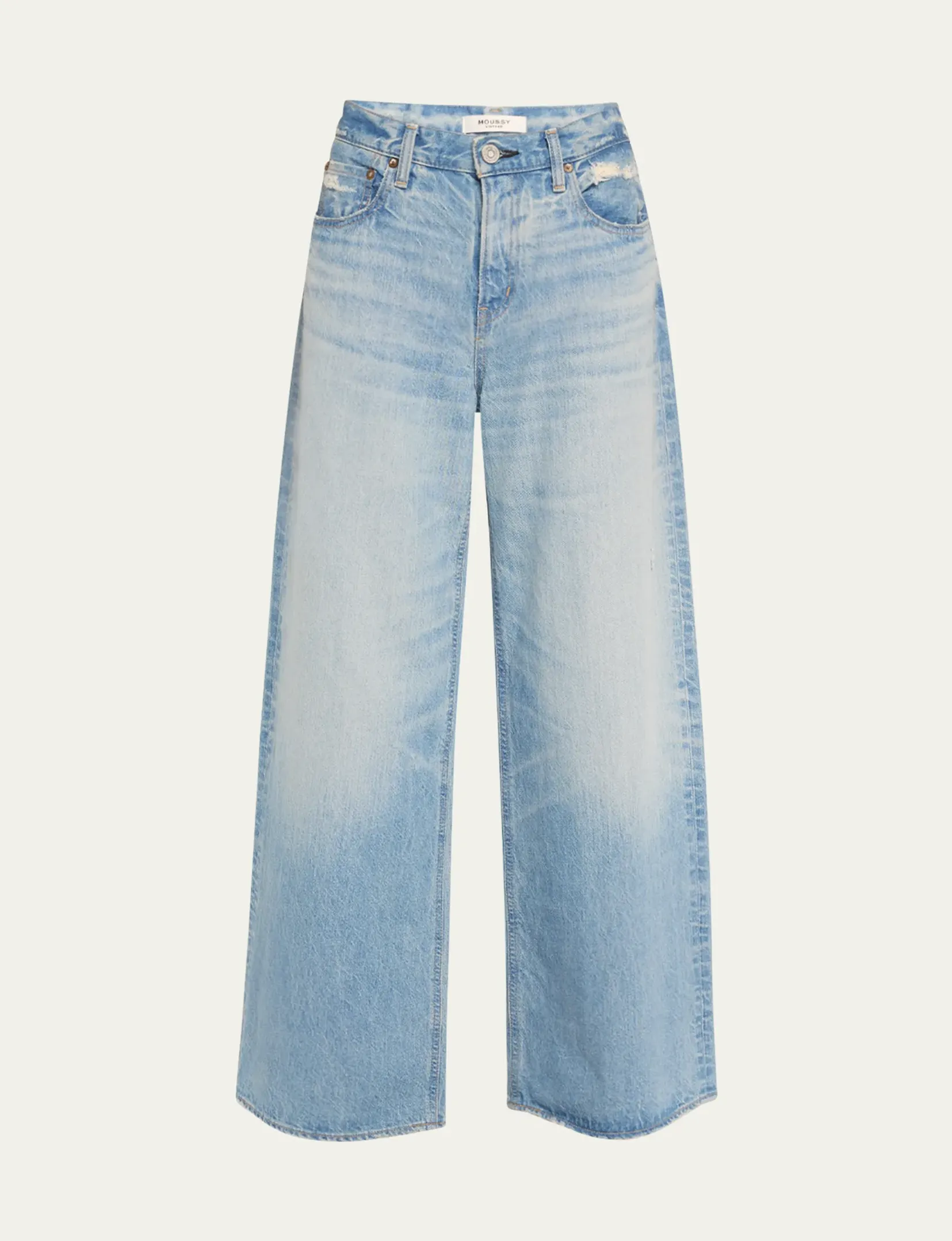 Pantalon Super Large Lowell, Vêtement Bleu Clair moussy