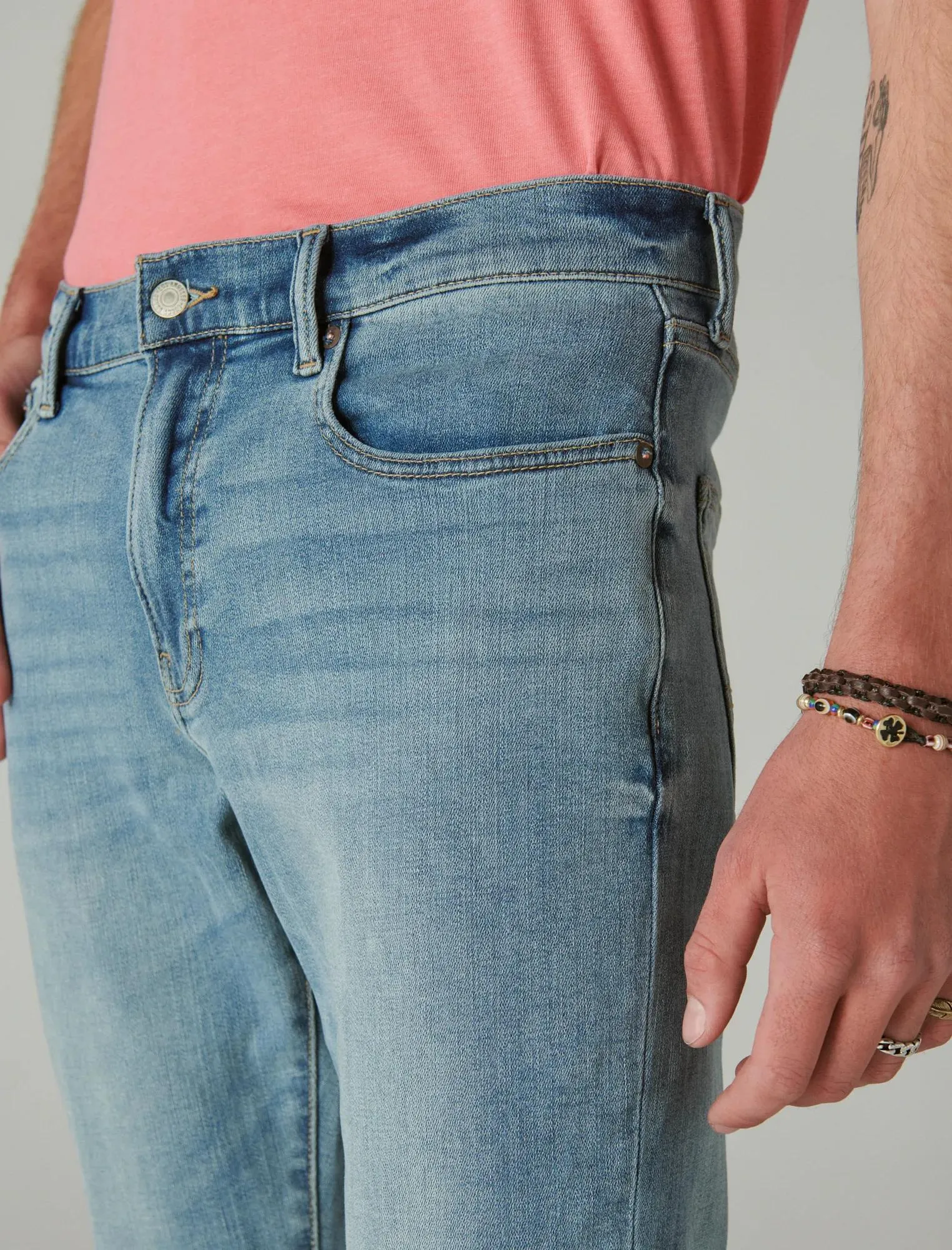 Jean Slim Athlétique Coolmax Élastique 412 pour Homme Lucky Brand