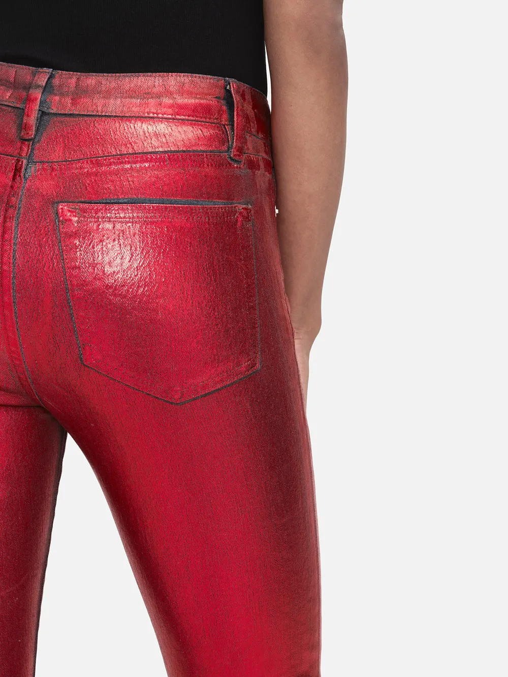 Bottines mini Lunar New Year -- Chrome rouge