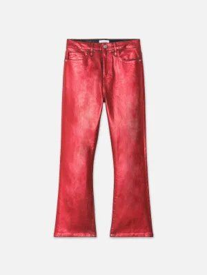 Bottines mini Lunar New Year -- Chrome rouge