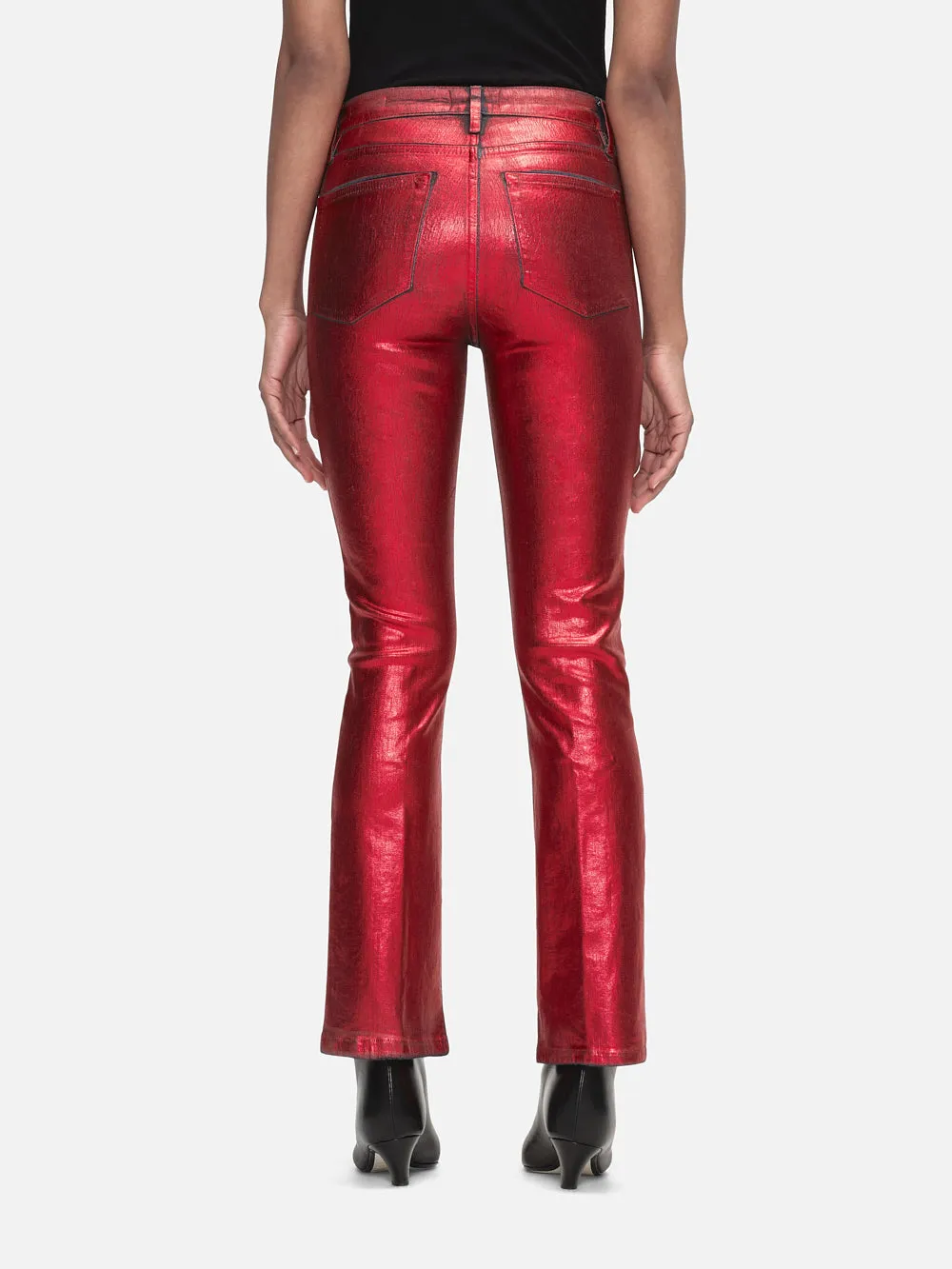 Bottines mini Lunar New Year -- Chrome rouge