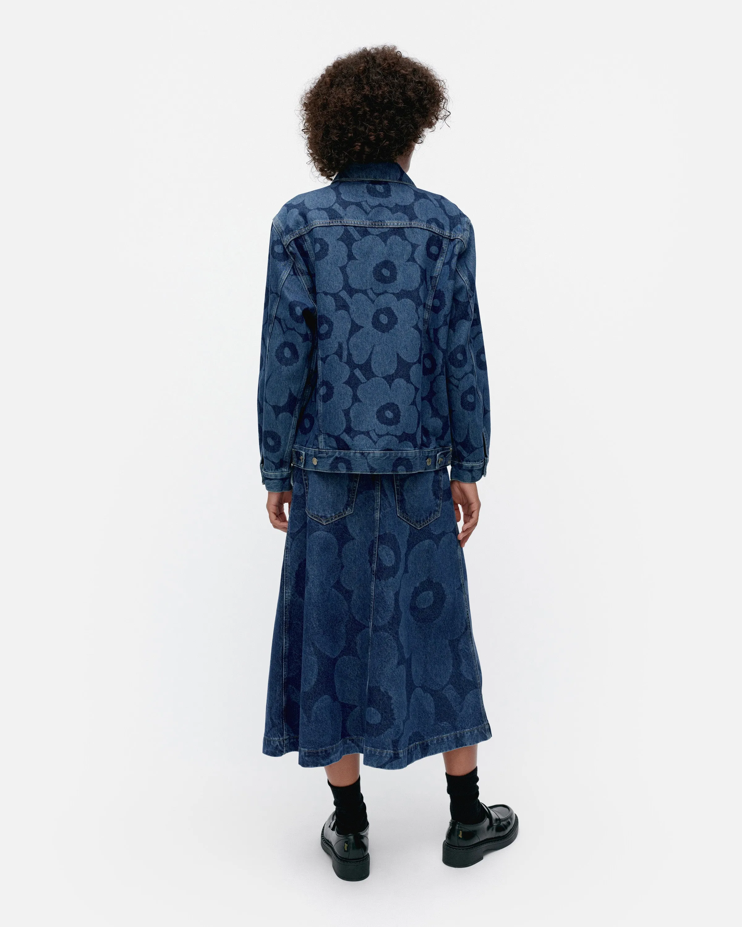 Veste en jean Maridenim Murros Unikko 68cm Vêtements_Marimekko