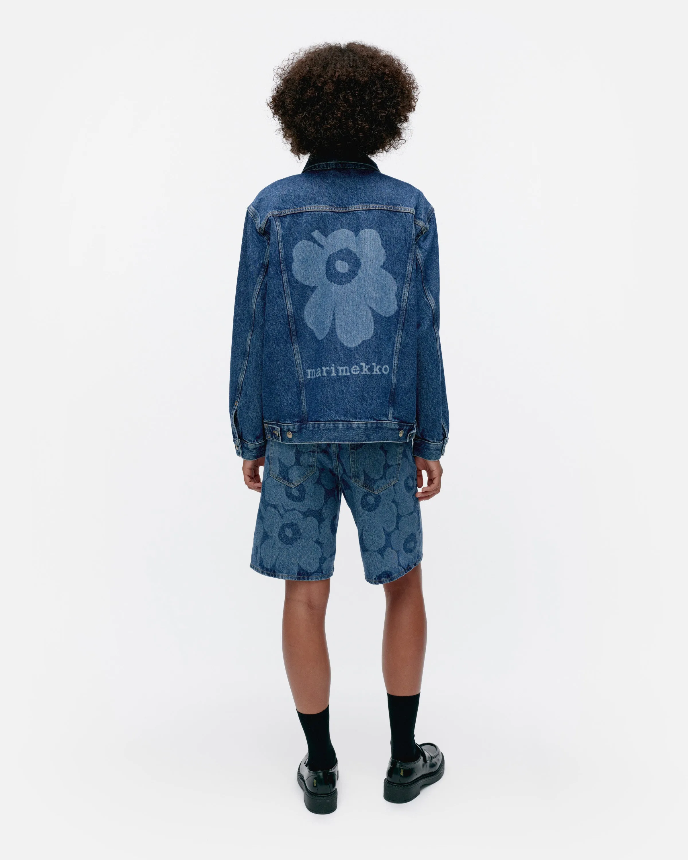 Veste en denim Maridenim Murros Unikko Plcmt - Marimekko