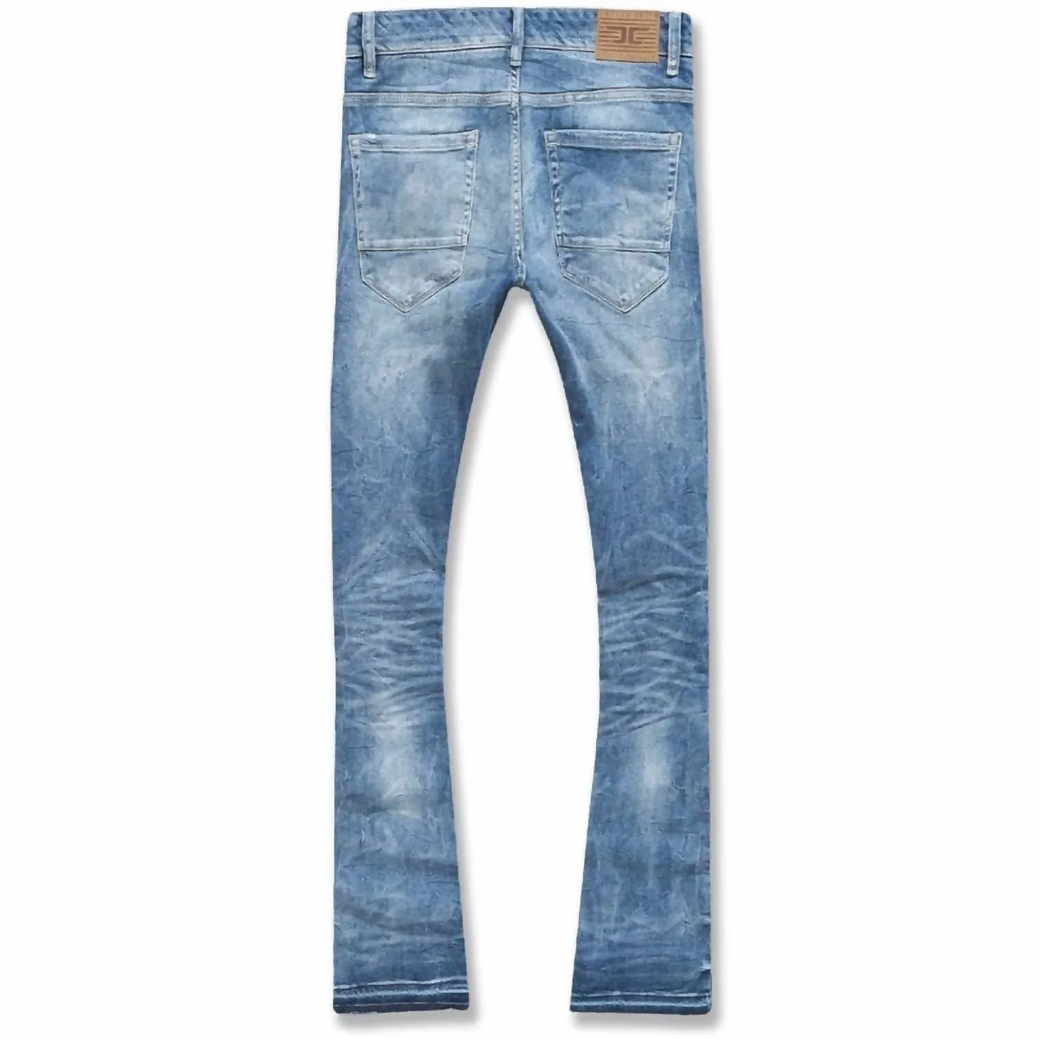 Martin Jean Desperado Empilé en Bleu Véritable